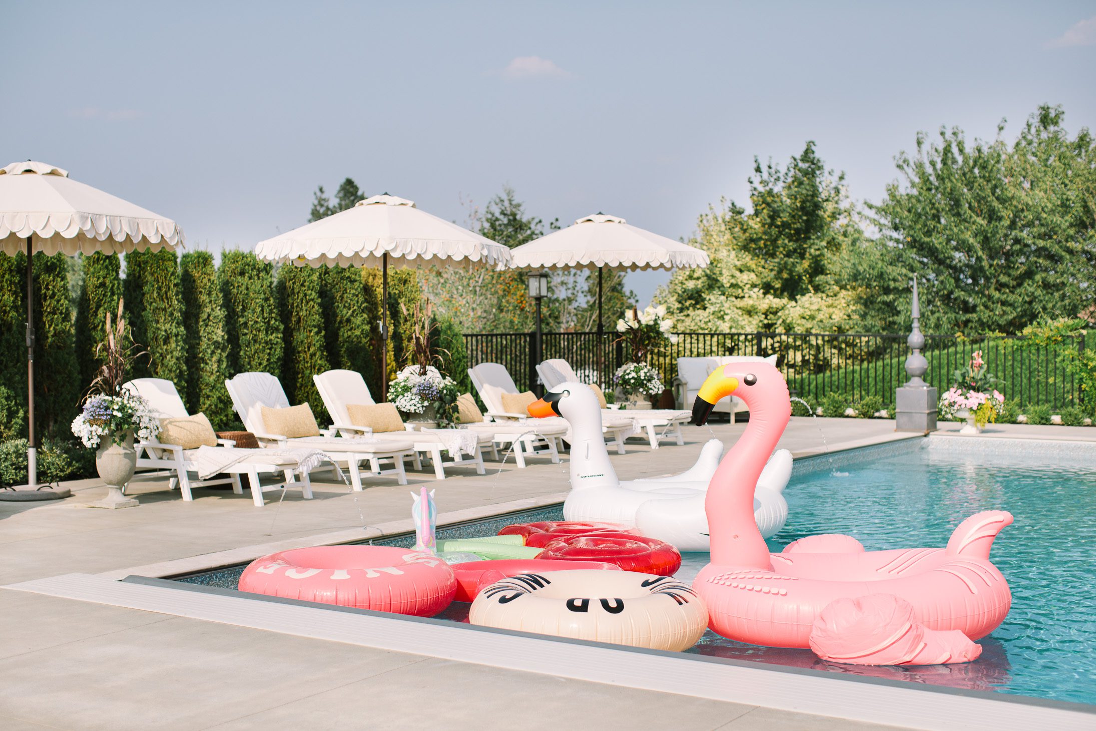 Jillian Harris Summer Sunshine Details on our Pool