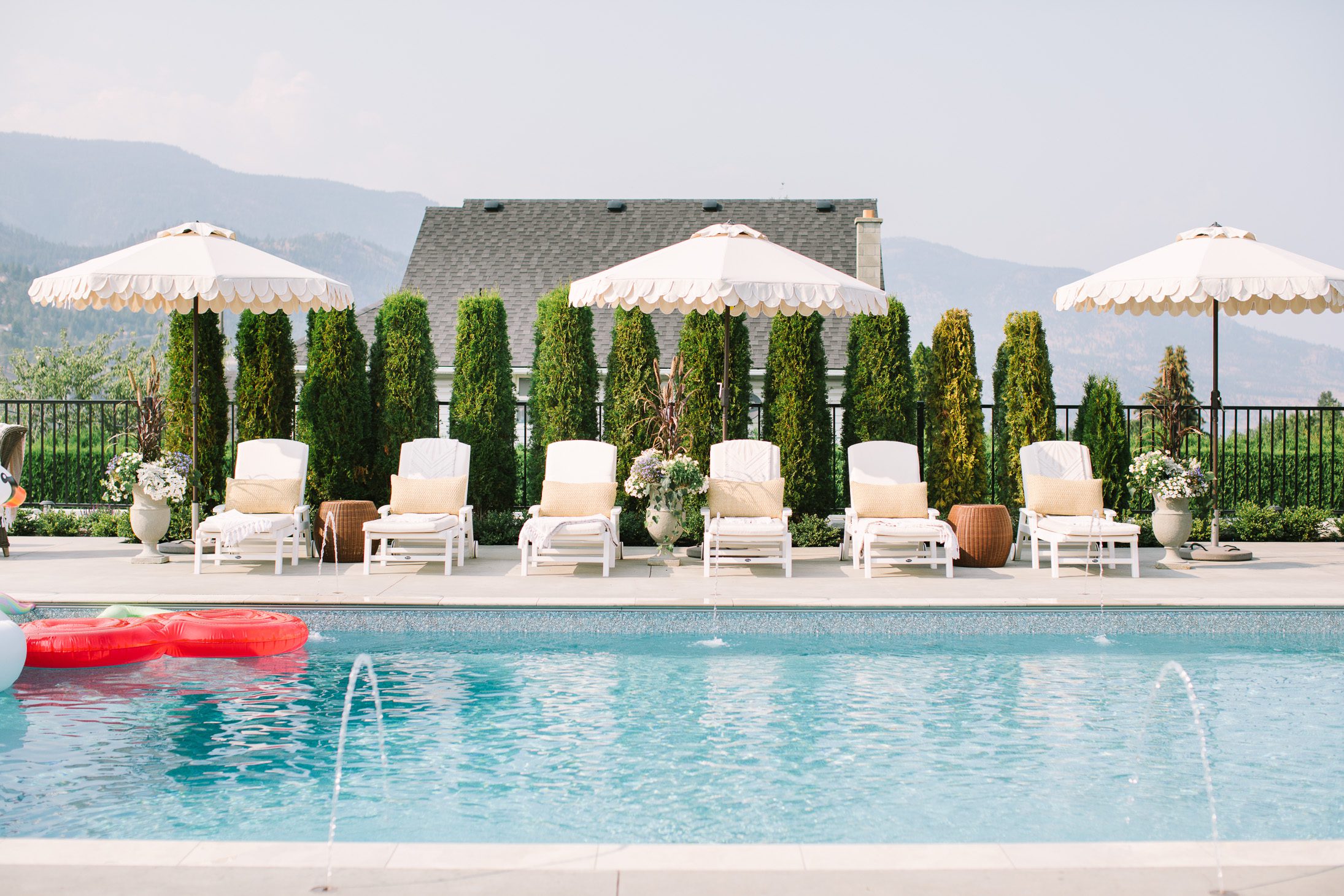 Jillian Harris Summer Sunshine Details on our Pool