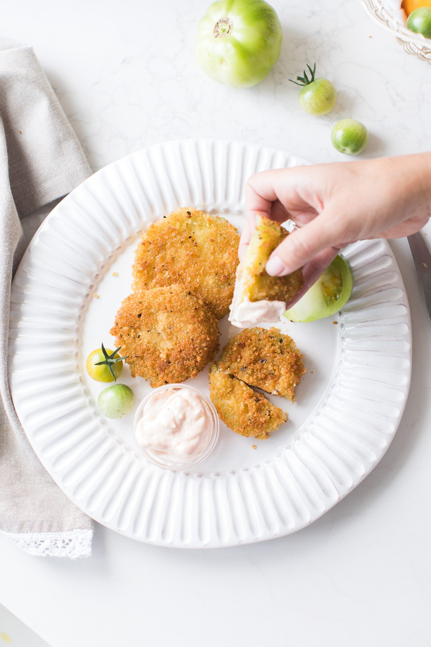 Jillian Harris Fried Green Tomatoes Recipe