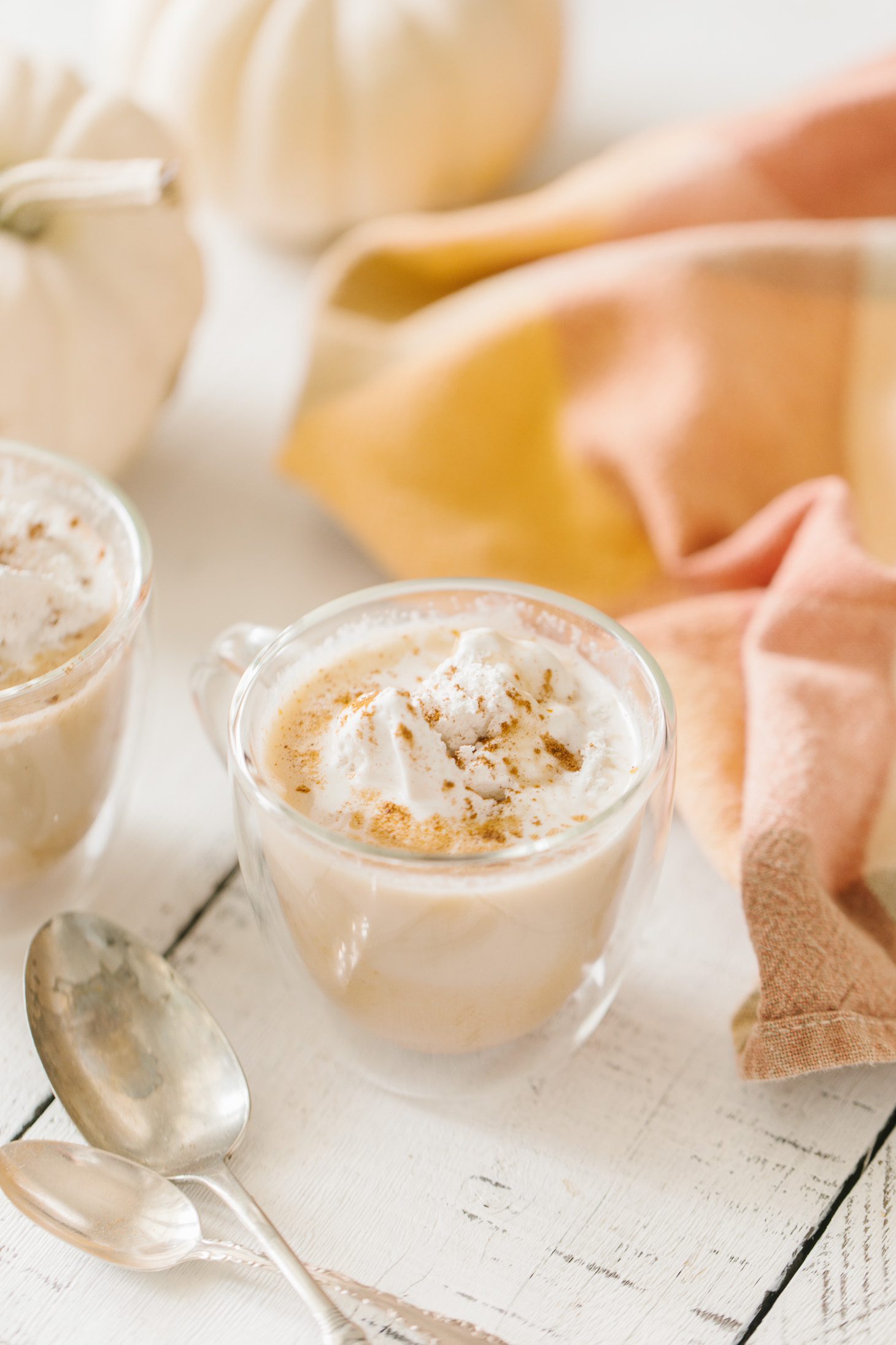 Jillian Harris Vegan Pumpkin Spice Latte