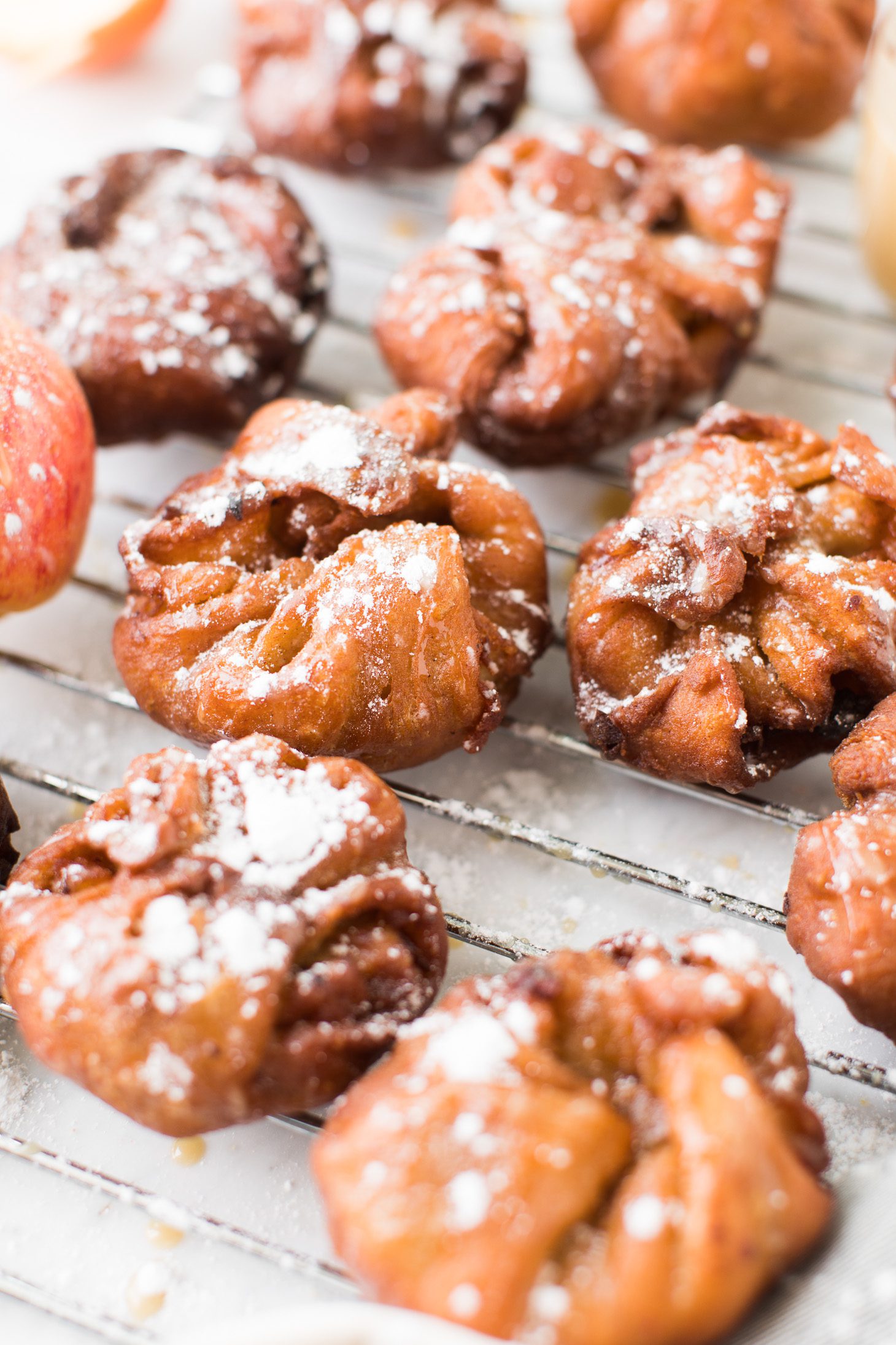 Jillian Harris Apple Fritters Vegan