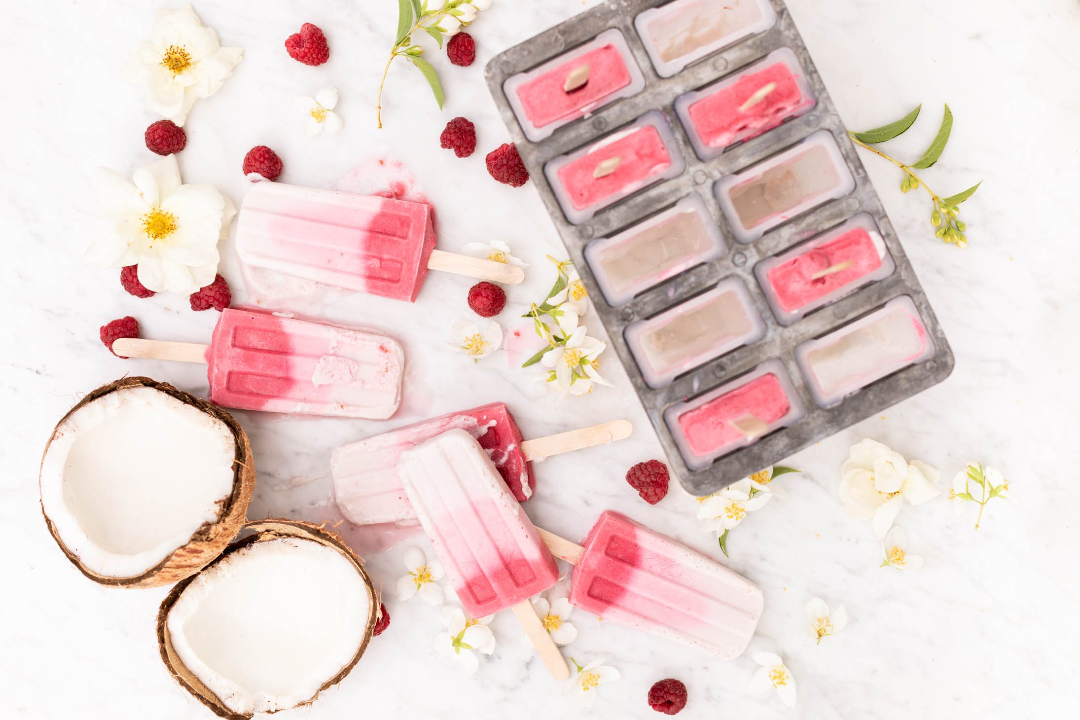 Jillian Harris Raspberry Coconut Creamsicle