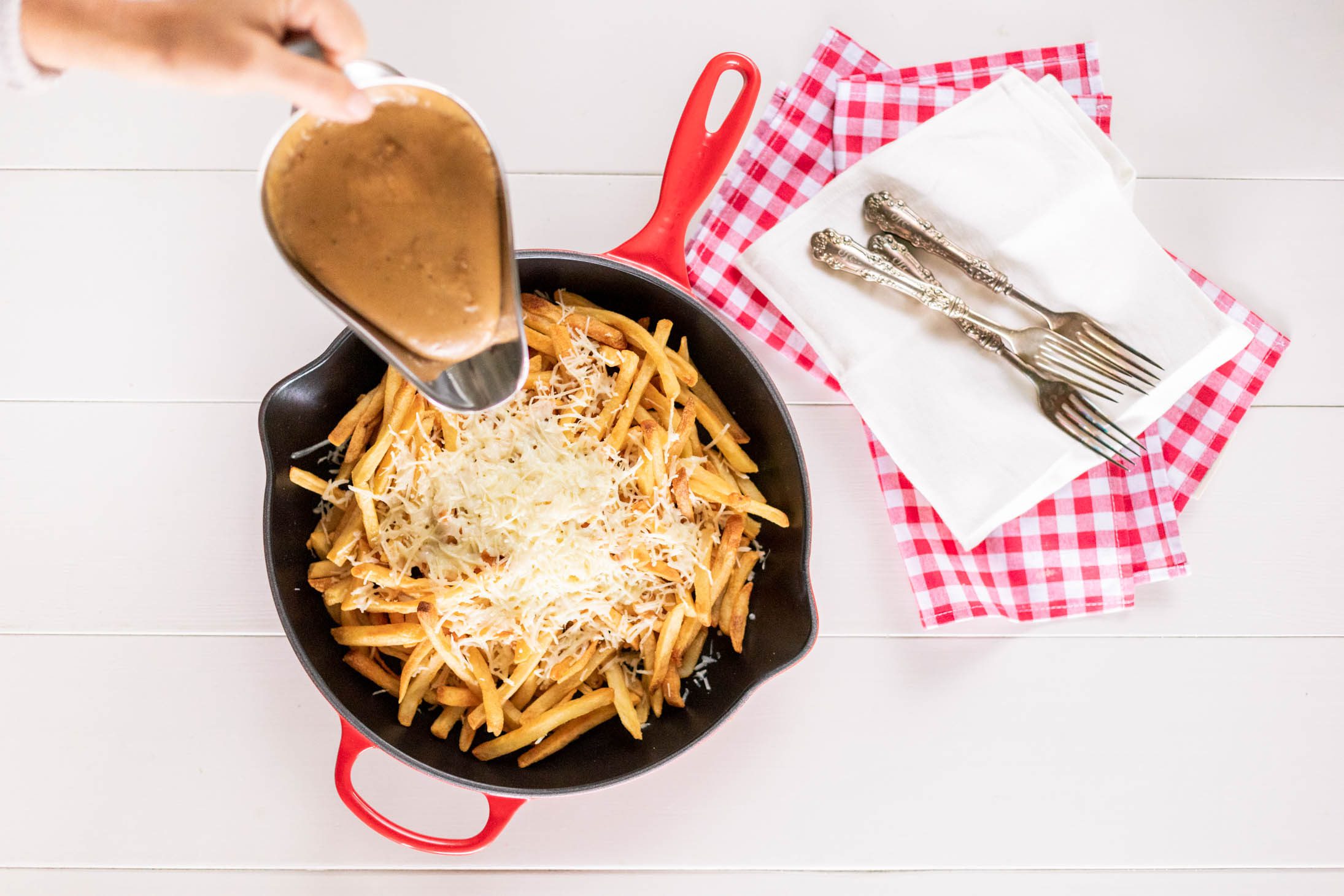 Jillian Harris Vegan Poutine