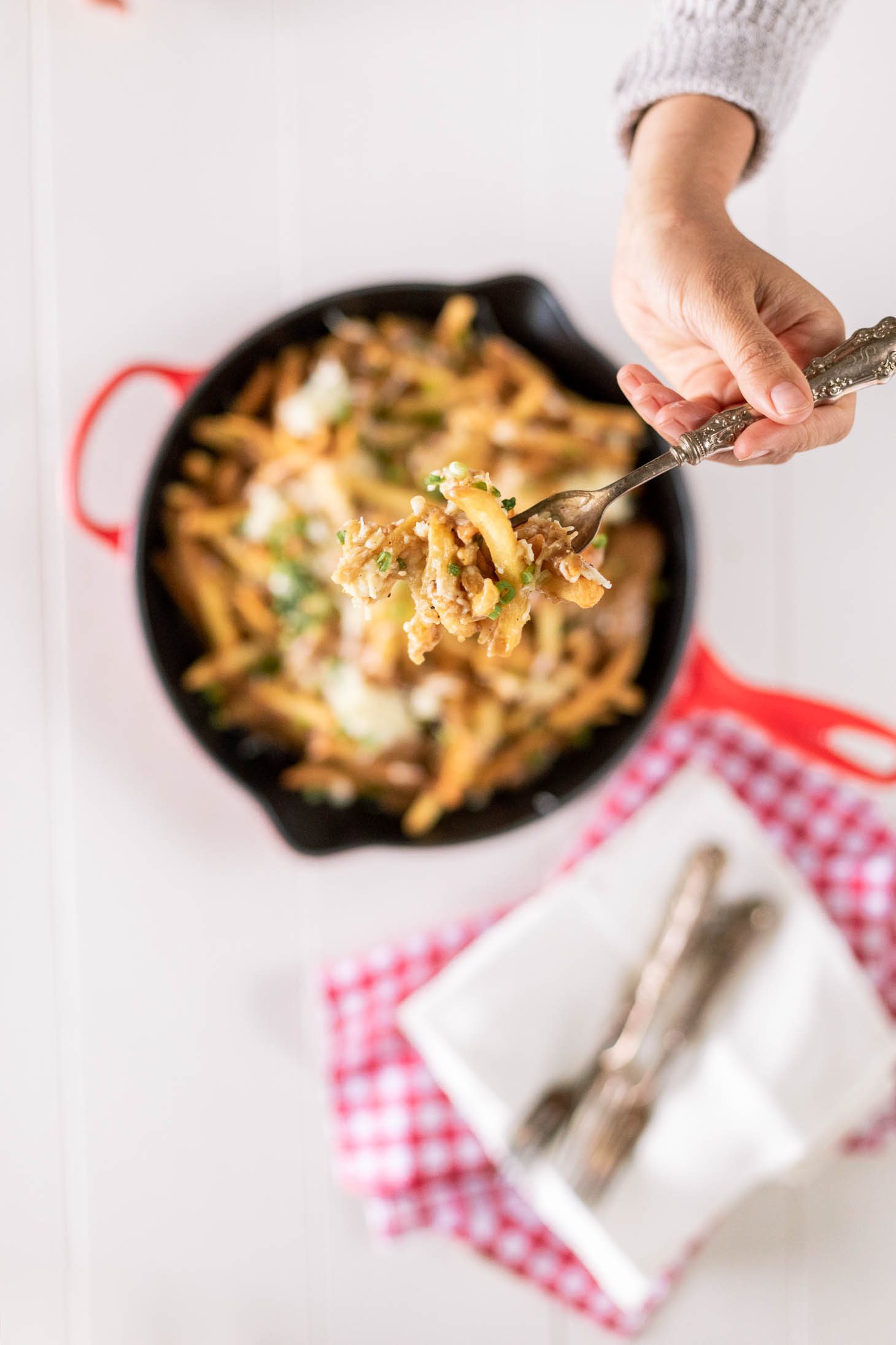 Jillian Harris Vegan Poutine