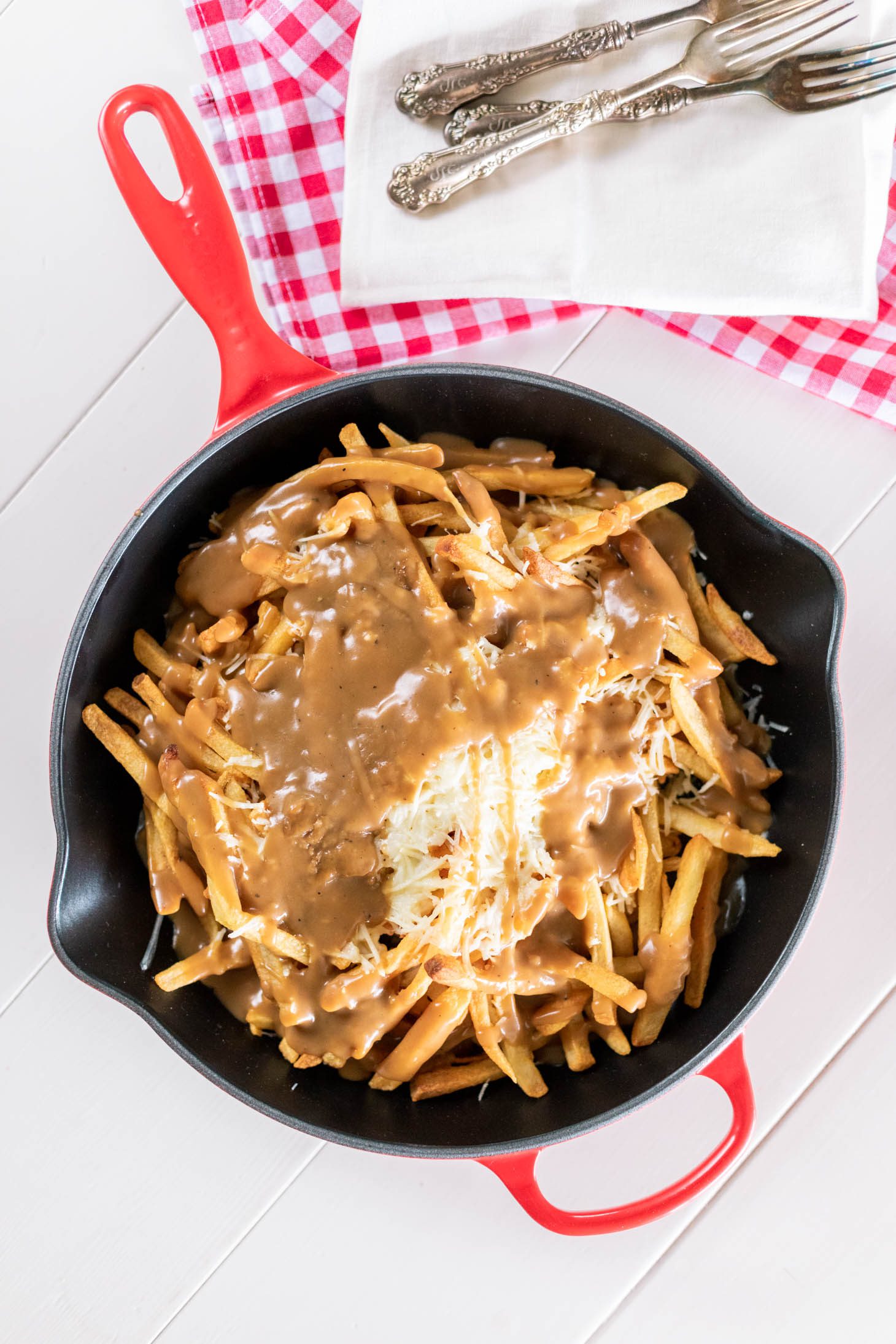 Jillian Harris Vegan Poutine