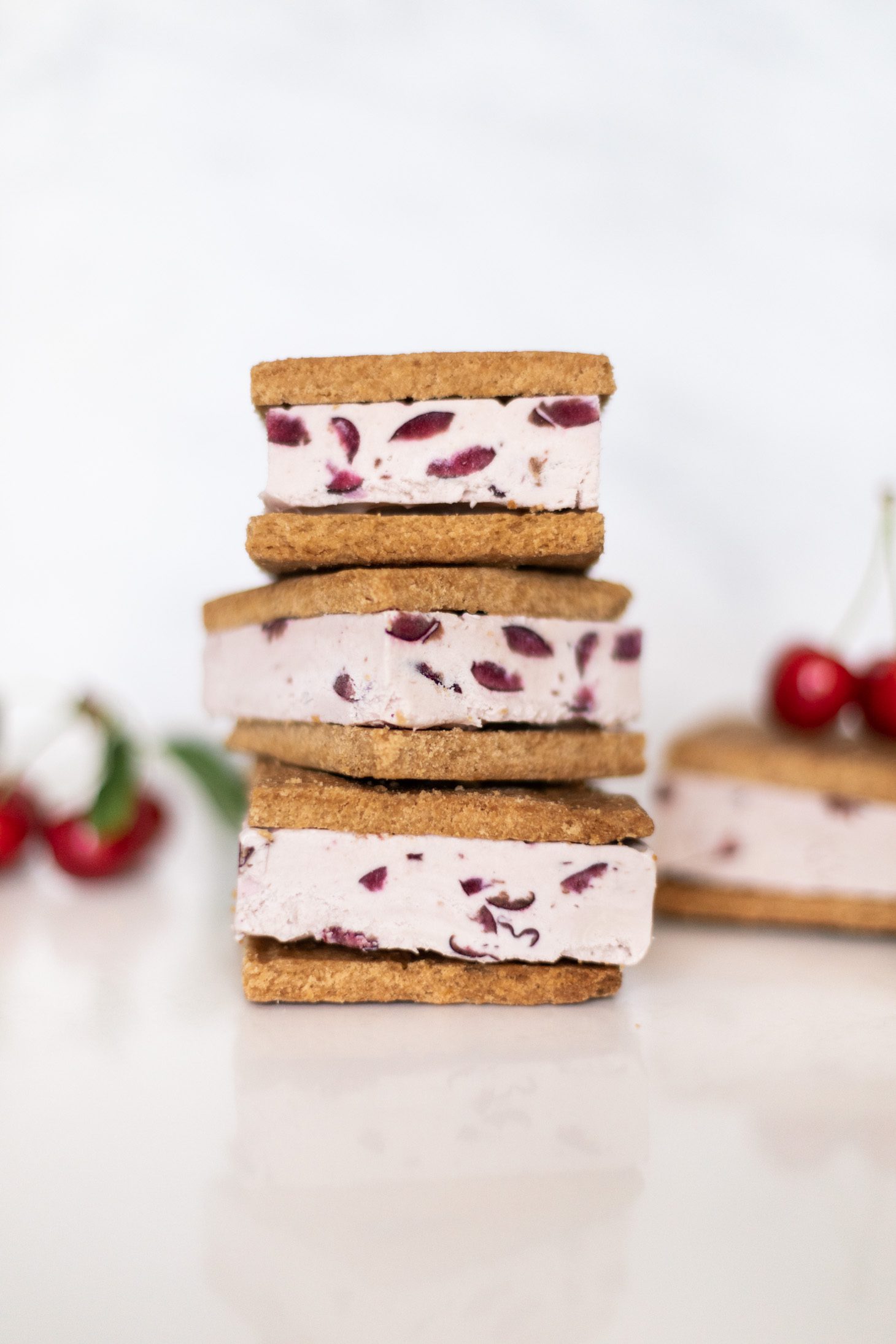 Jillian Harris Okanagan Cherry Ice Cream Sandwiches