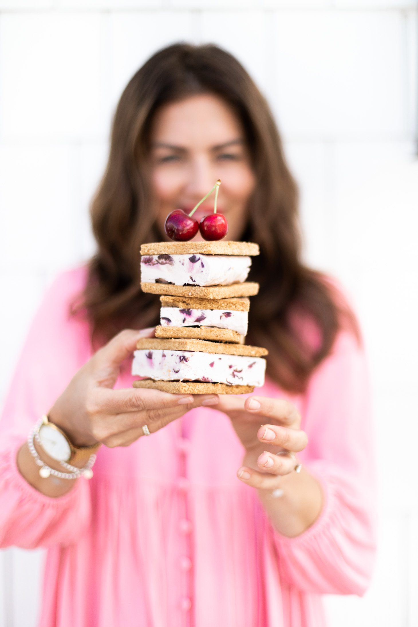 Jillian Harris Okanagan Cherry Ice Cream Sandwiches