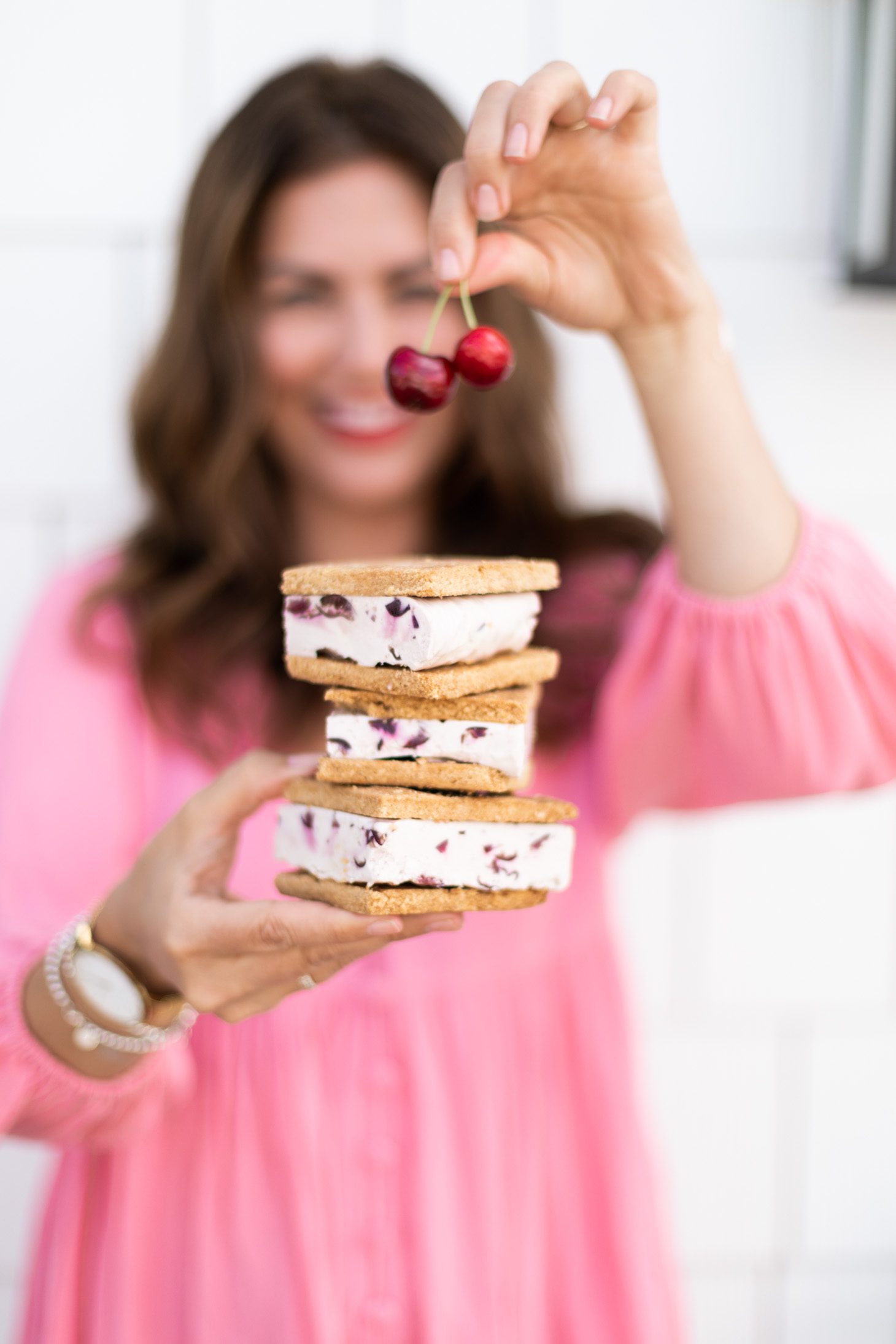 Jillian Harris Okanagan Cherry Ice Cream Sandwiches