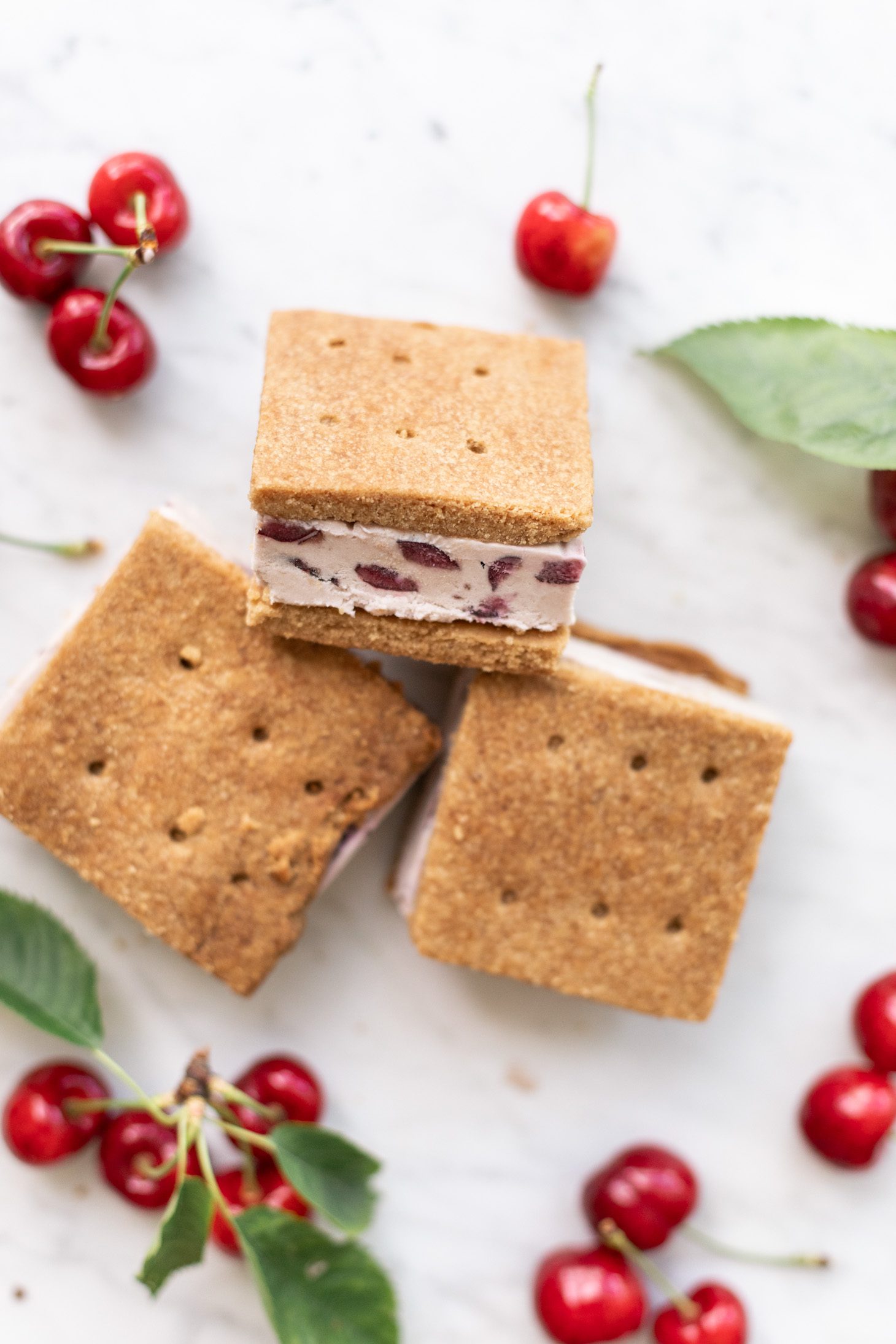 Jillian Harris Okanagan Cherry Ice Cream Sandwiches