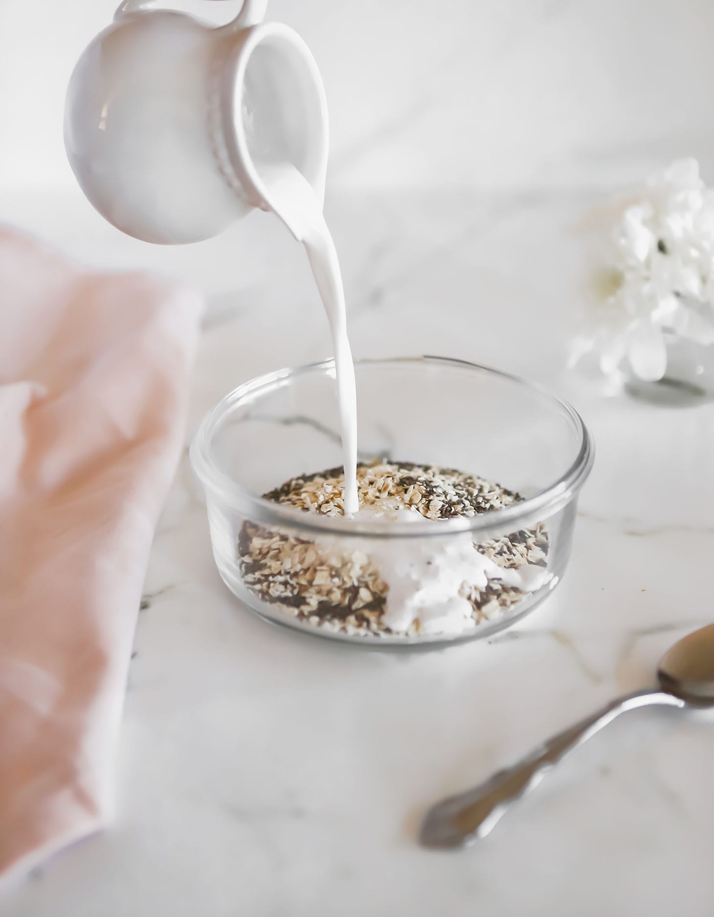 Jillian Harris Cherry Overnight Oats