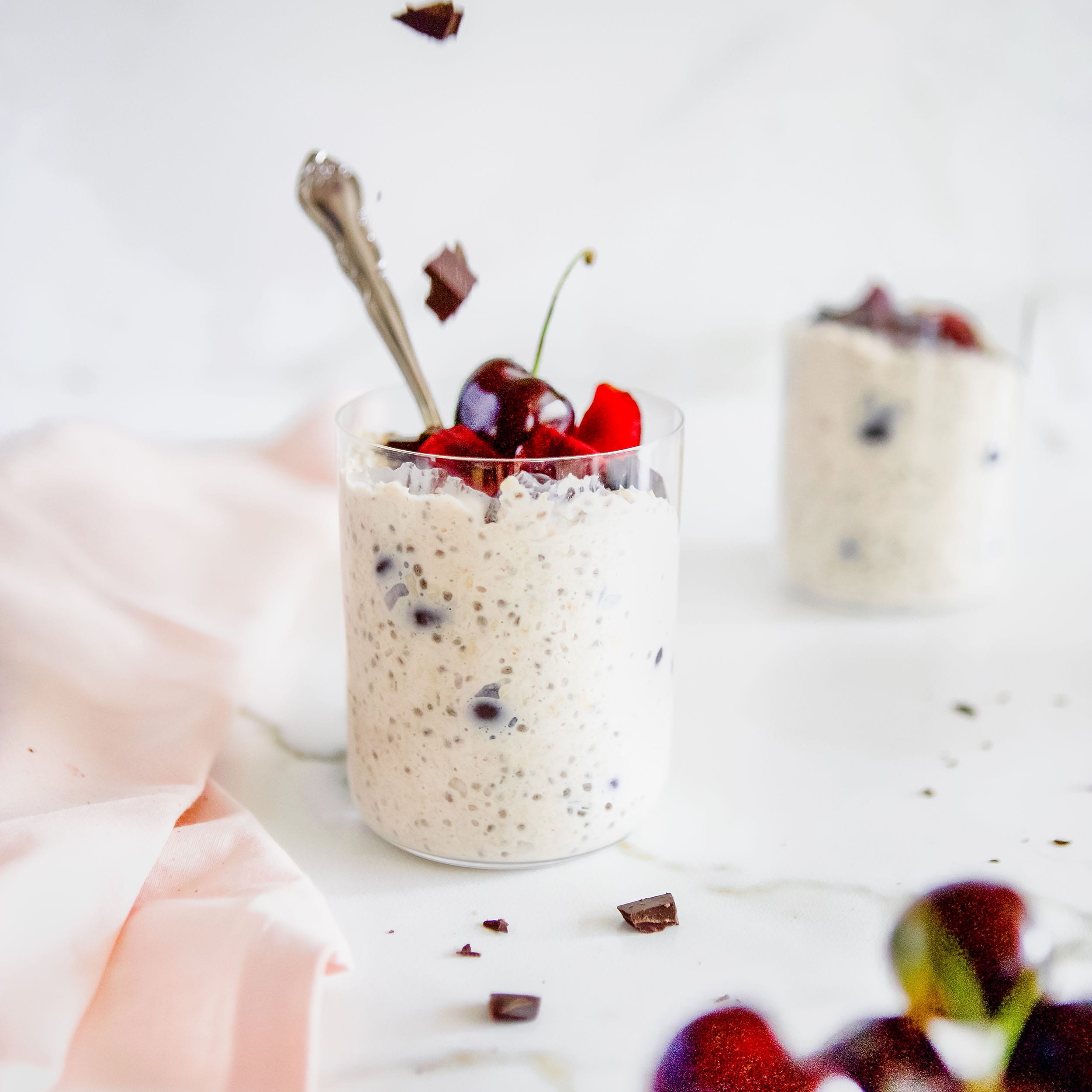 Okanagan Cherry Vanilla Overnight Oats