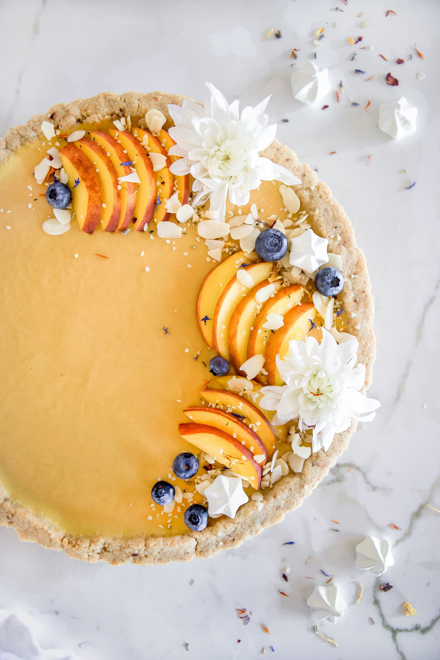 How to Make a Peach Tart