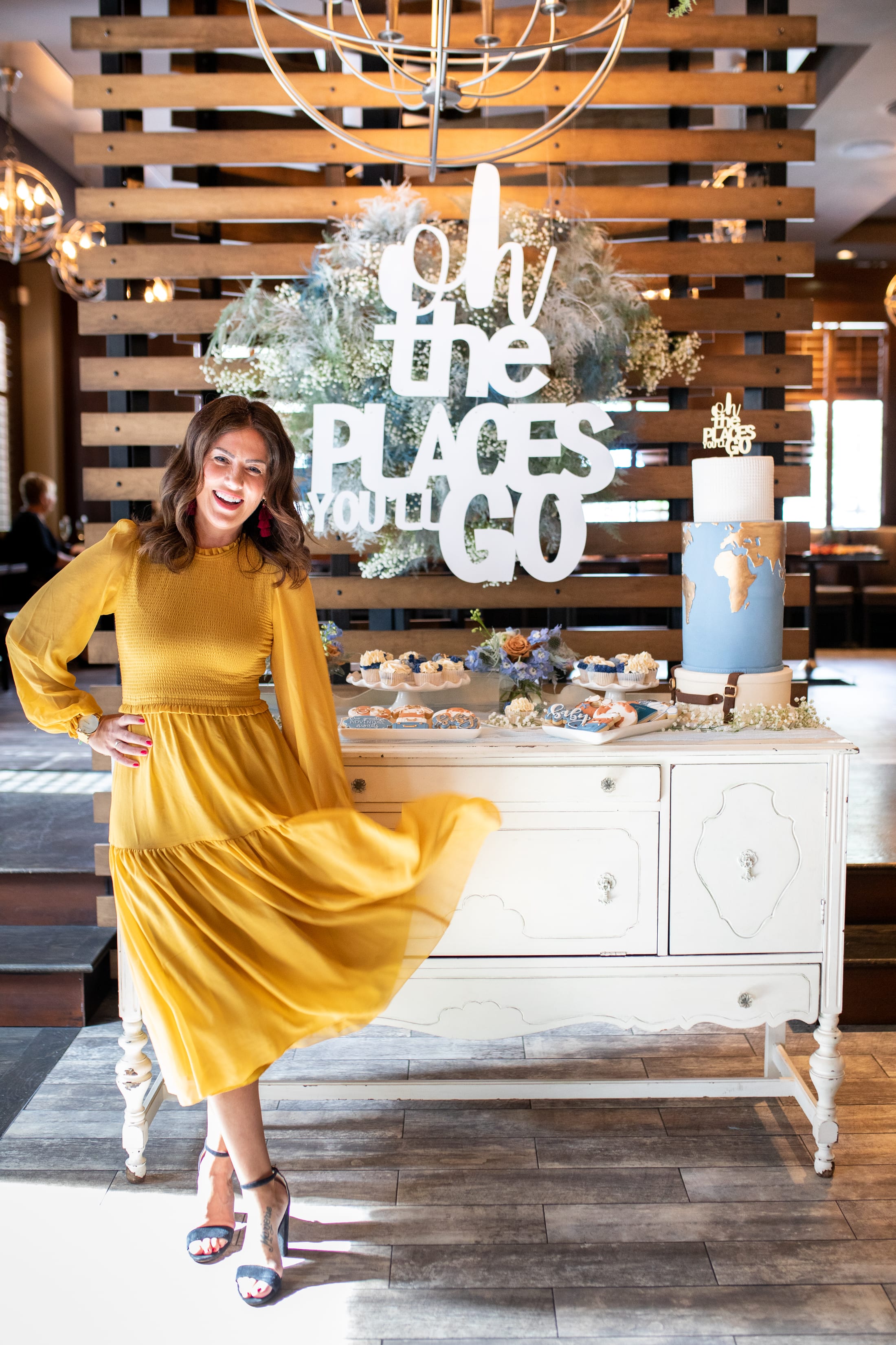 Jillian Harris Oh the Places You'll Go Baby Shower