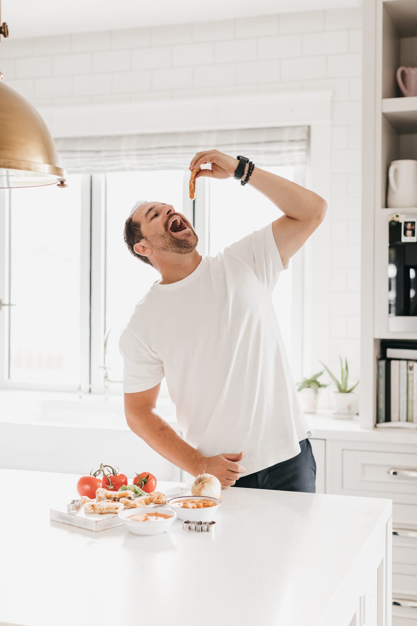 Jillian Harris Homemade Tomato Soup and Batman Grilled Cheese