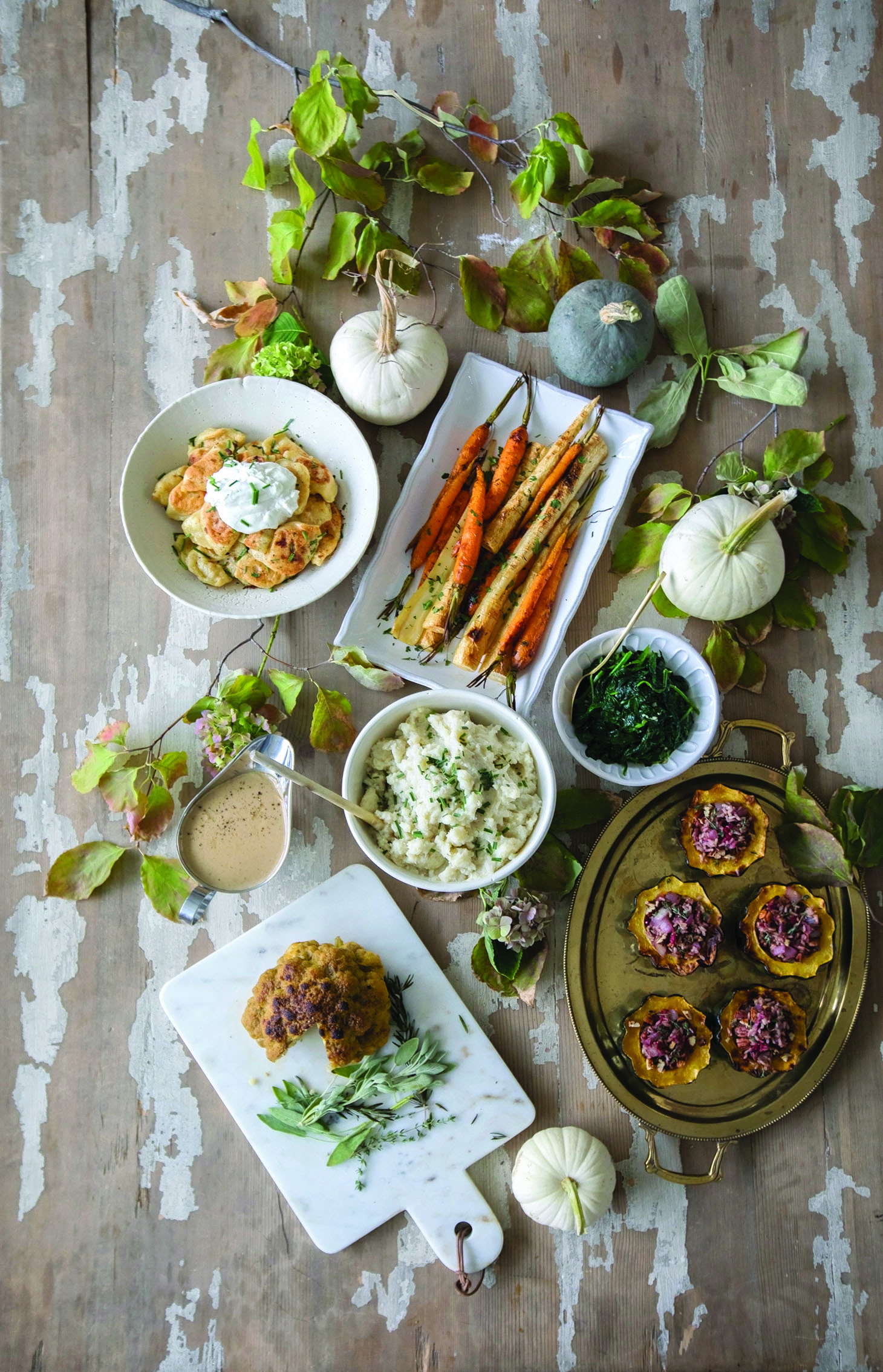 Jillian Harris Thanksgiving Menu Featuring Pecan Pumpkin Pie