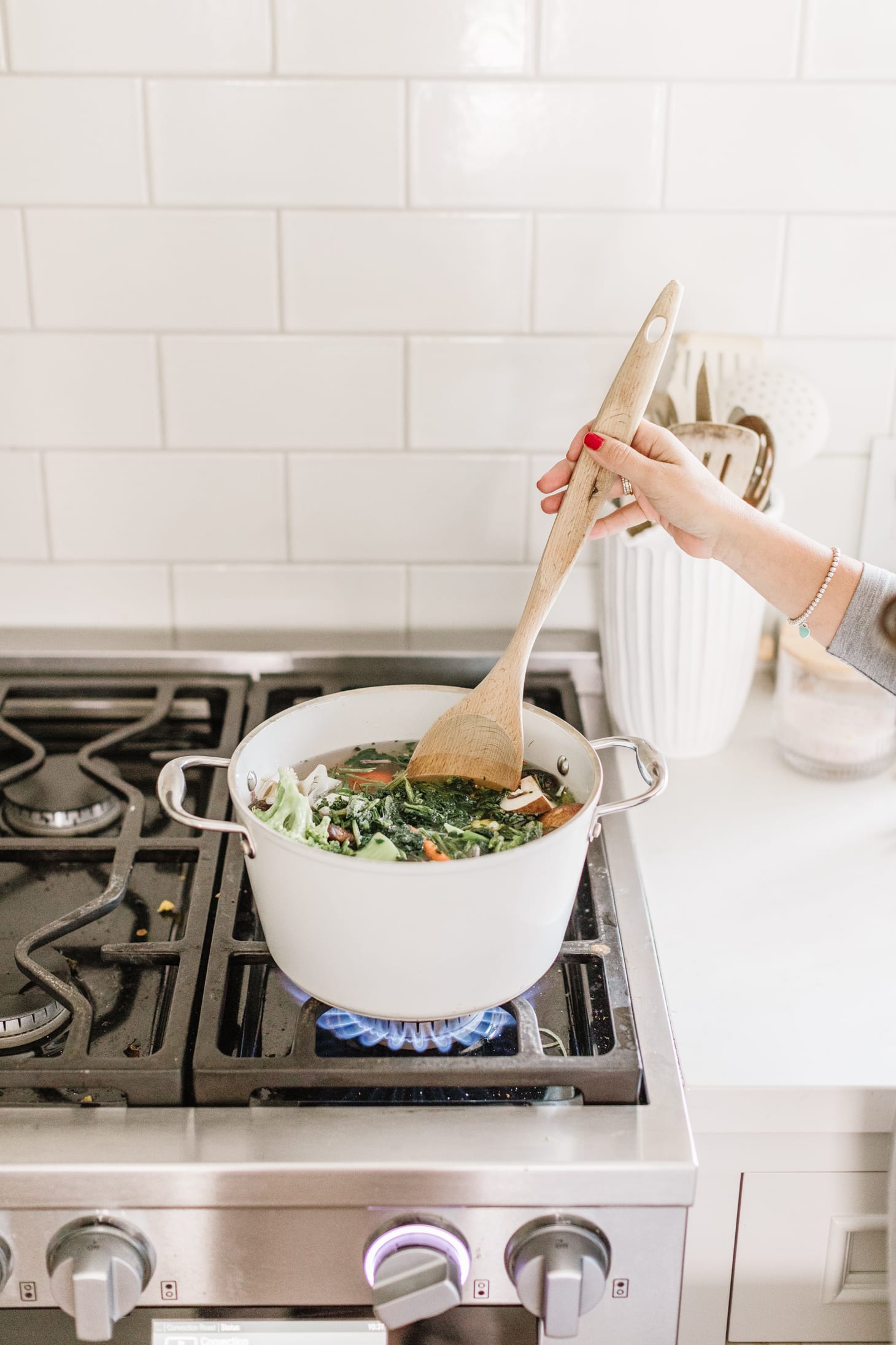 Jillian Harris Veggie Scrap Broth