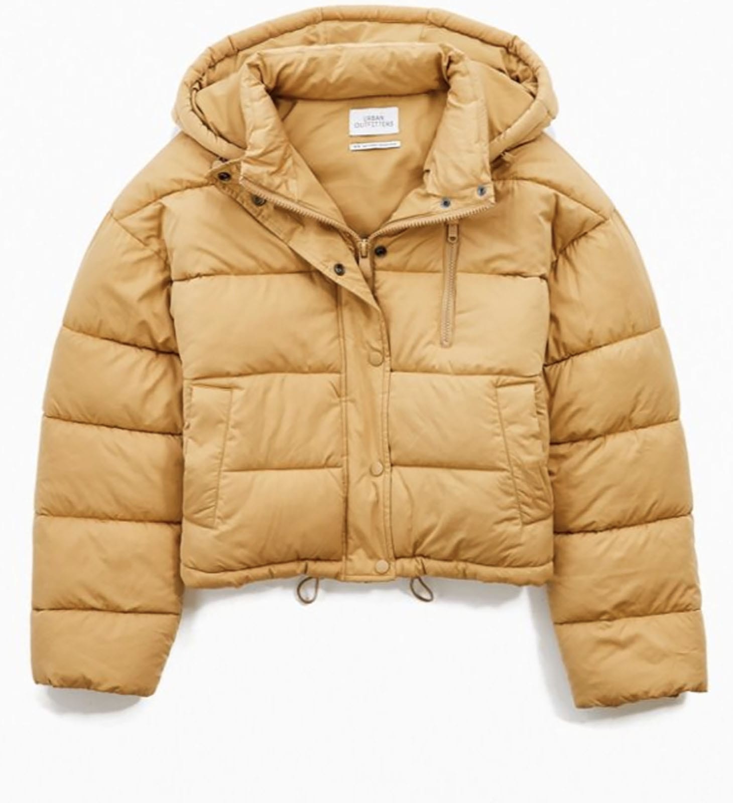 tan parka jacket