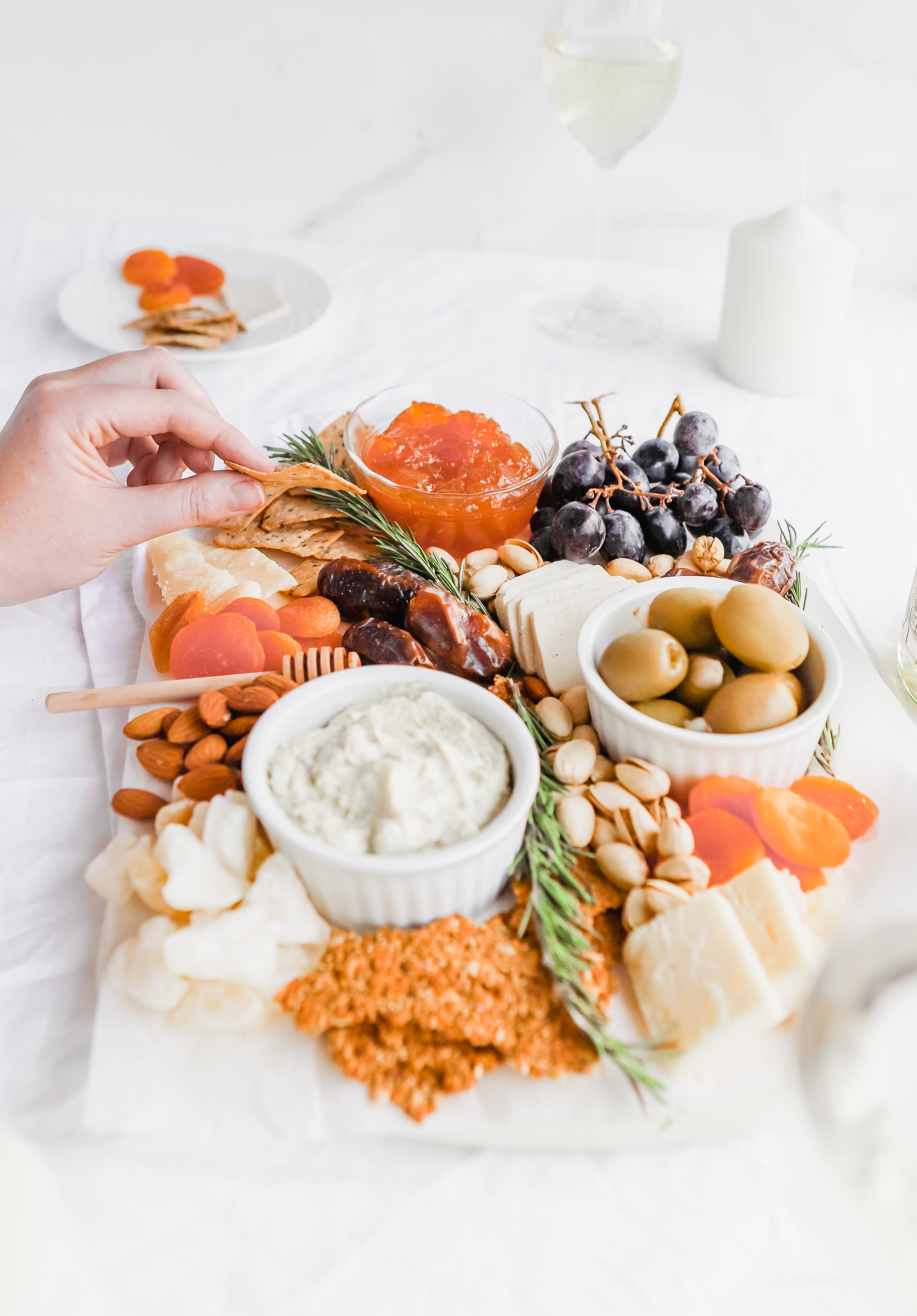 Jillian Harris Vegan Charcuterie Board