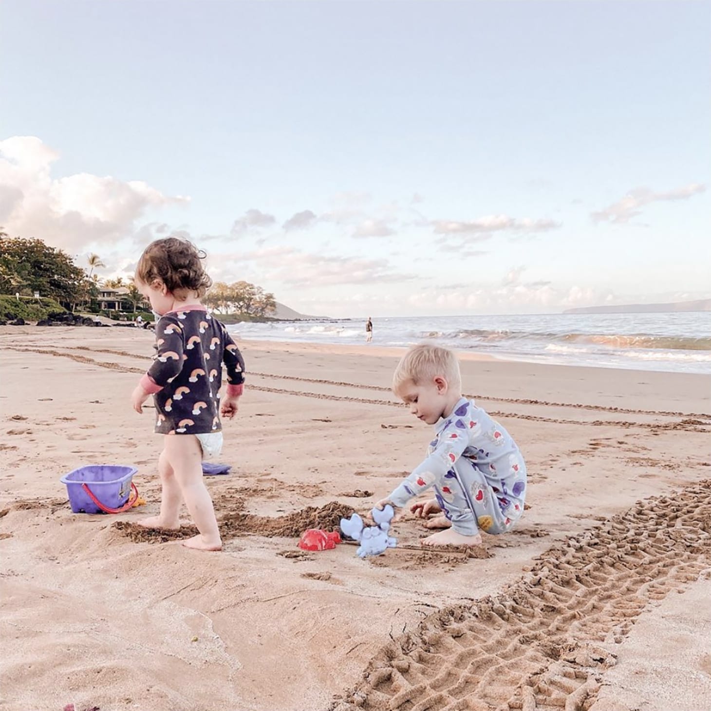 Making Sandcastles in Maui