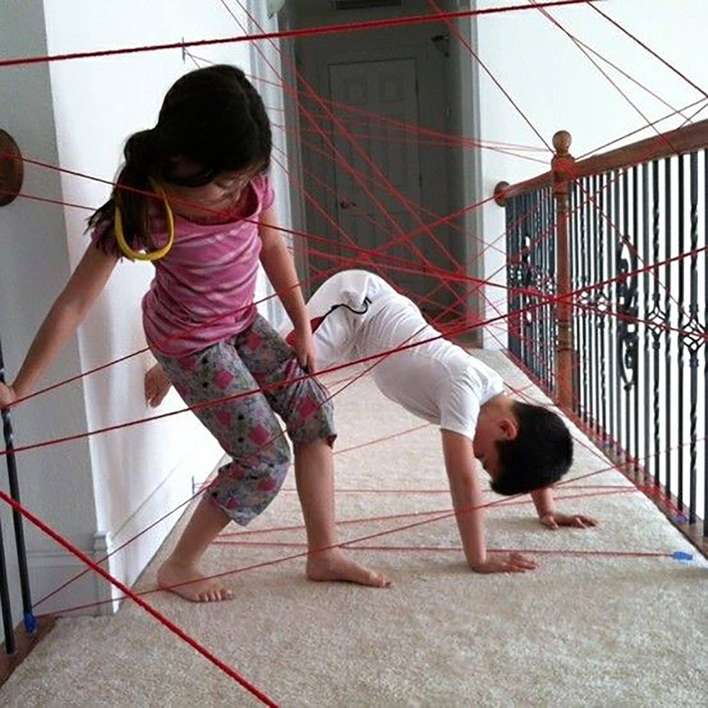 Obstacle Course Indoor DIY Kids 