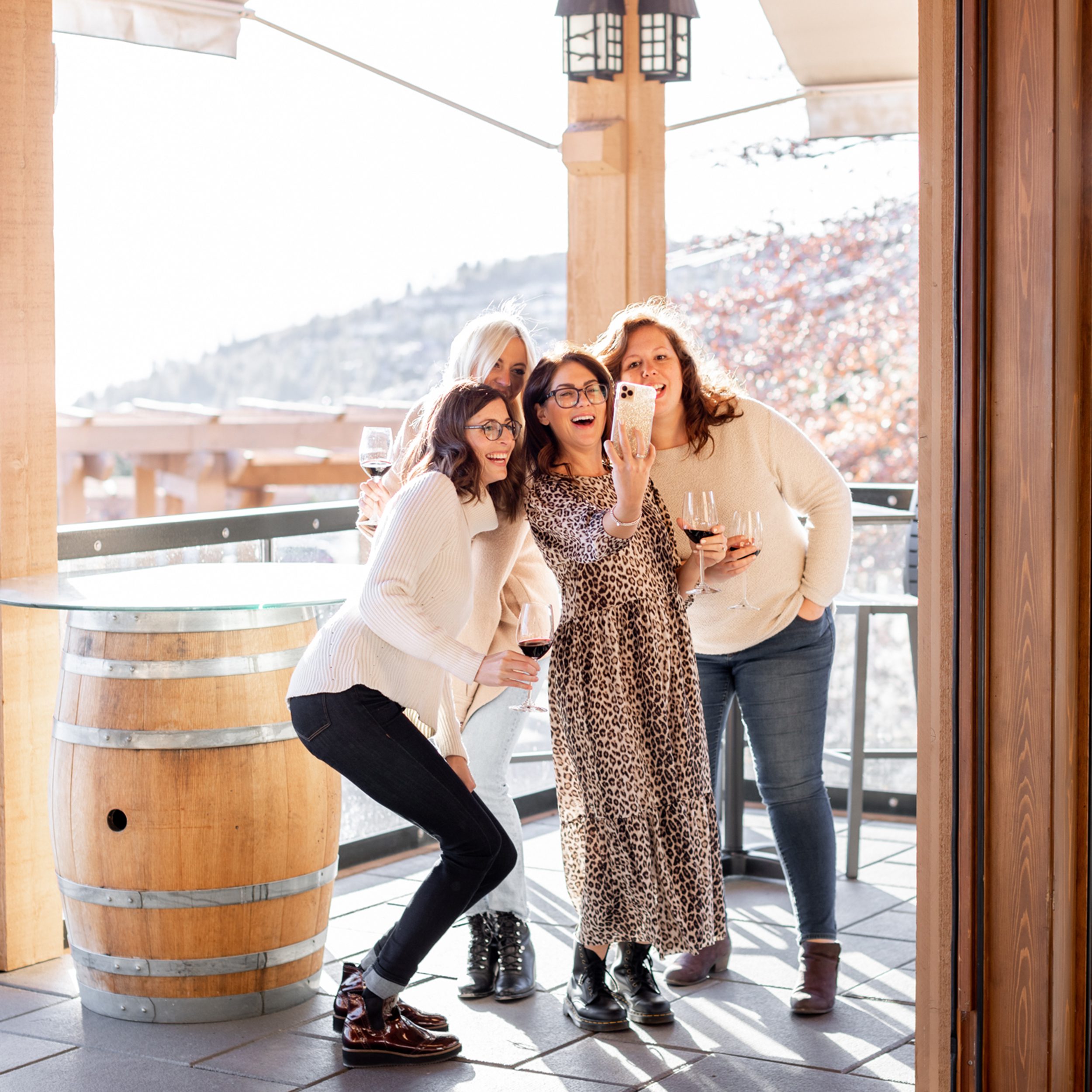 Team Jilly at Quails Gate