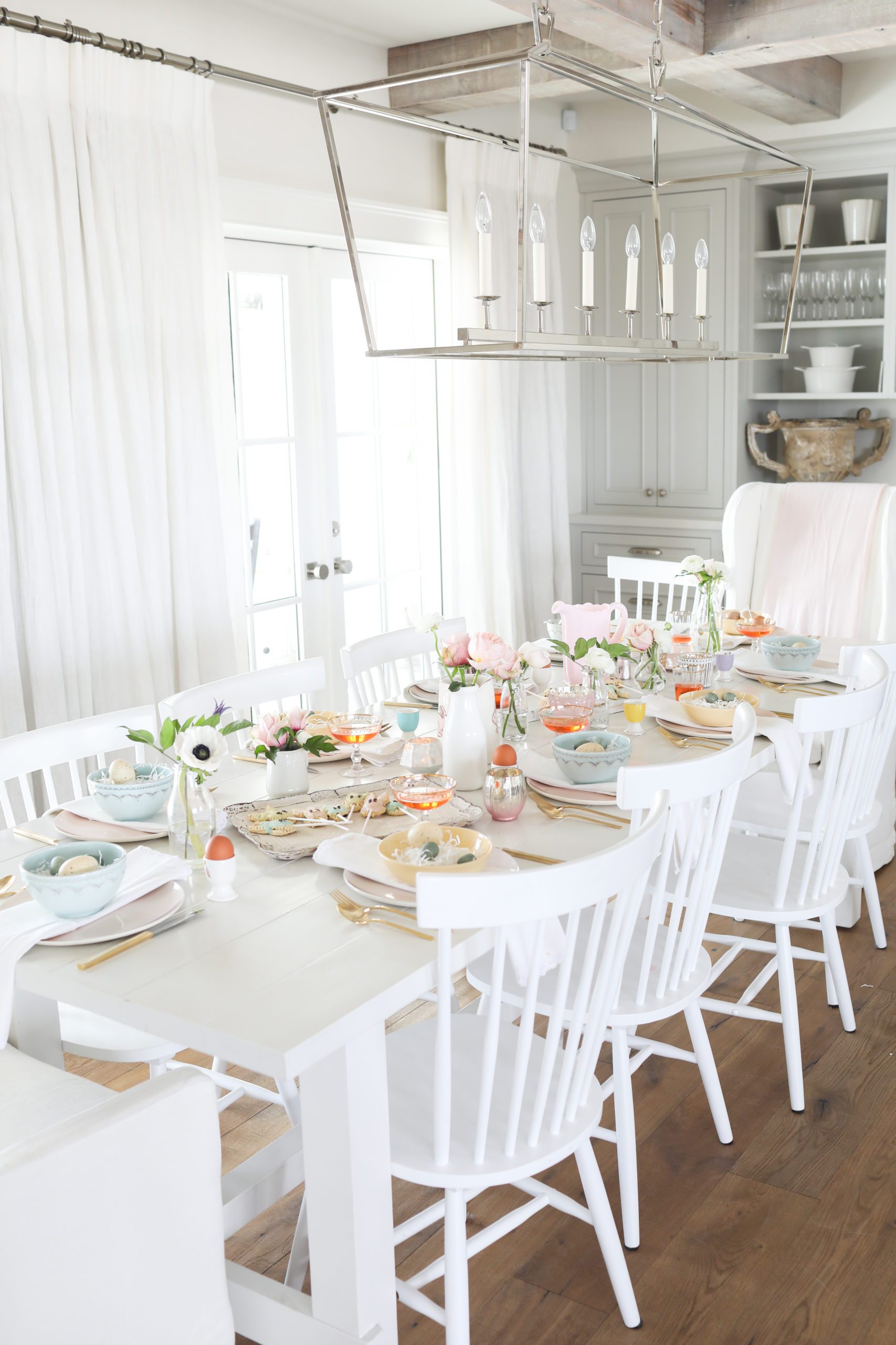 Easter Dinner Tablescape