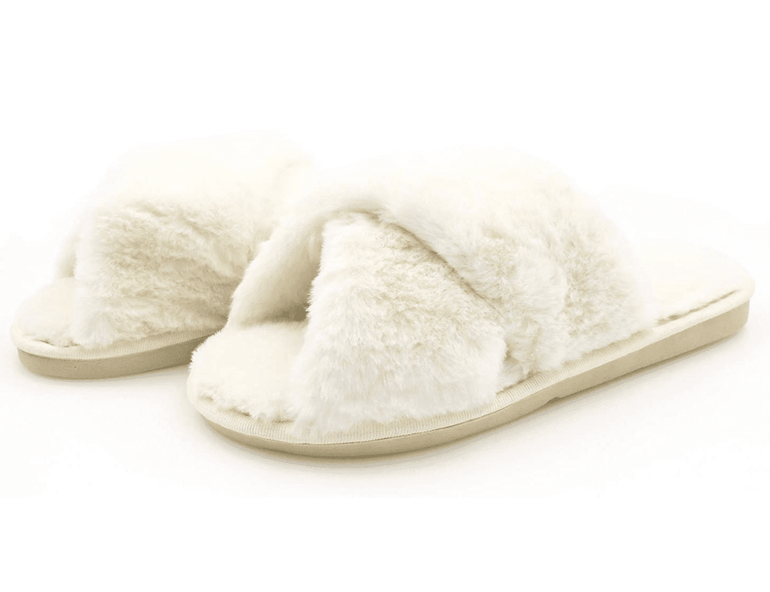 Faux Fur Slippers