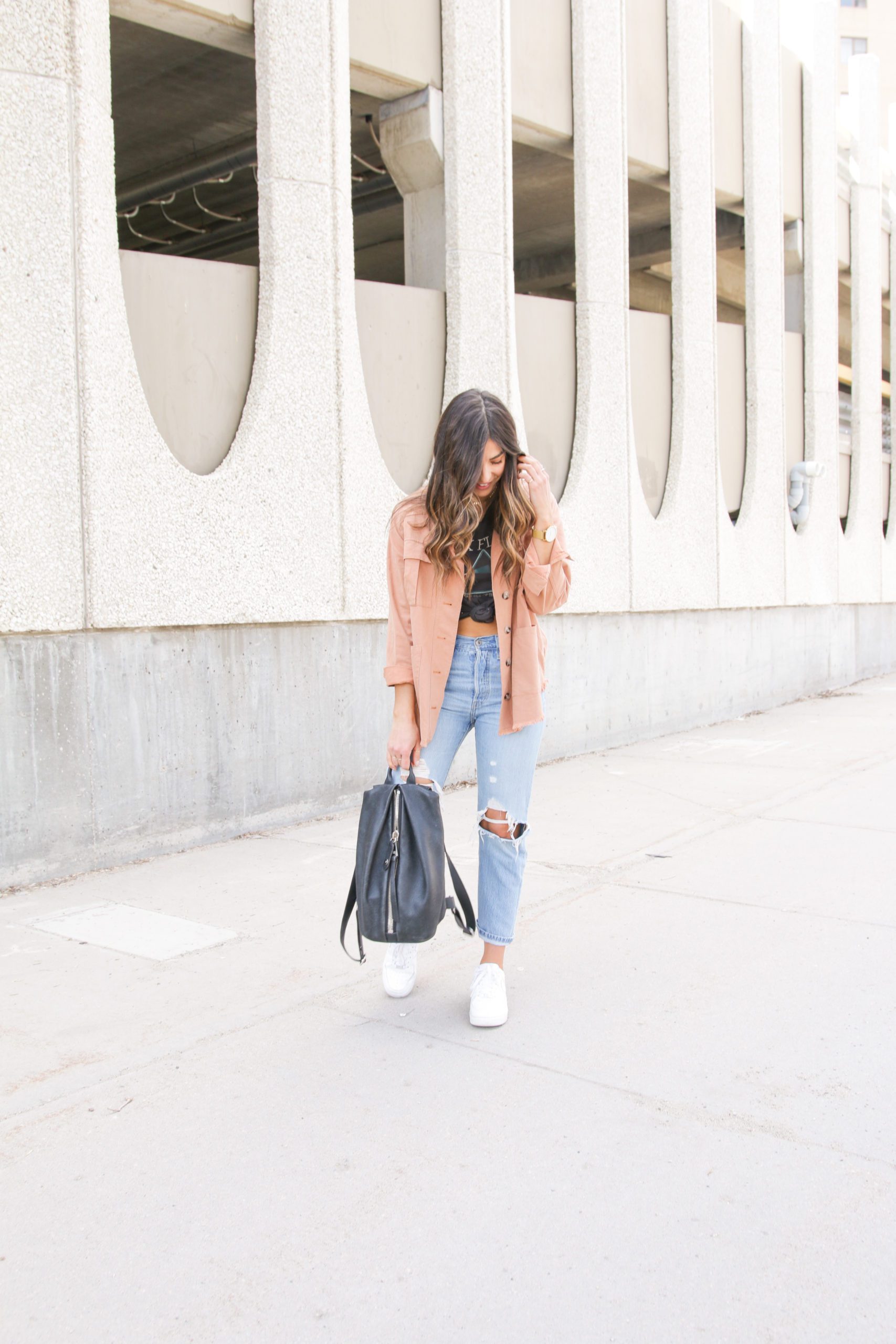 Spring Jacket and Jeans 