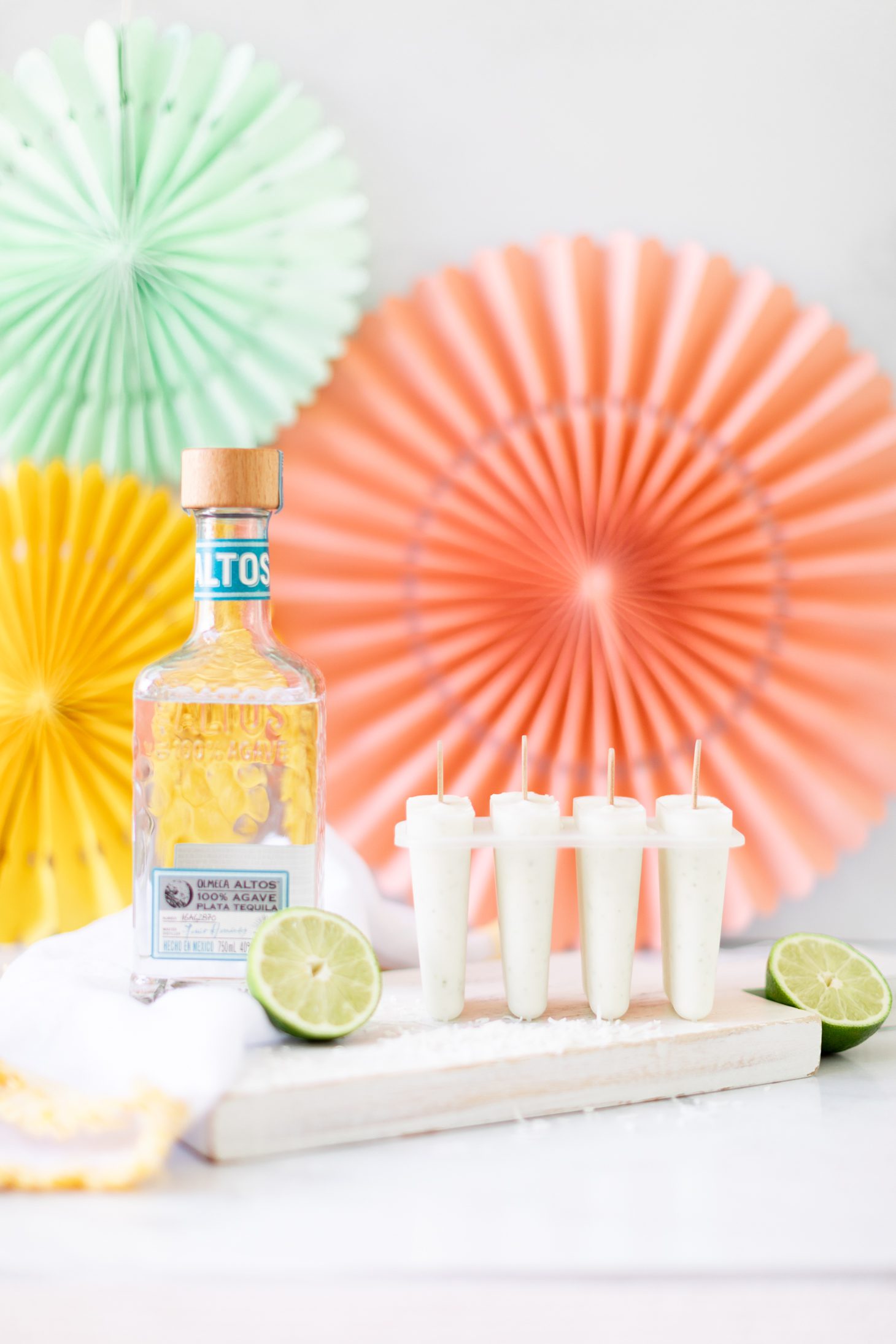 Tequila Margarita Popsicles