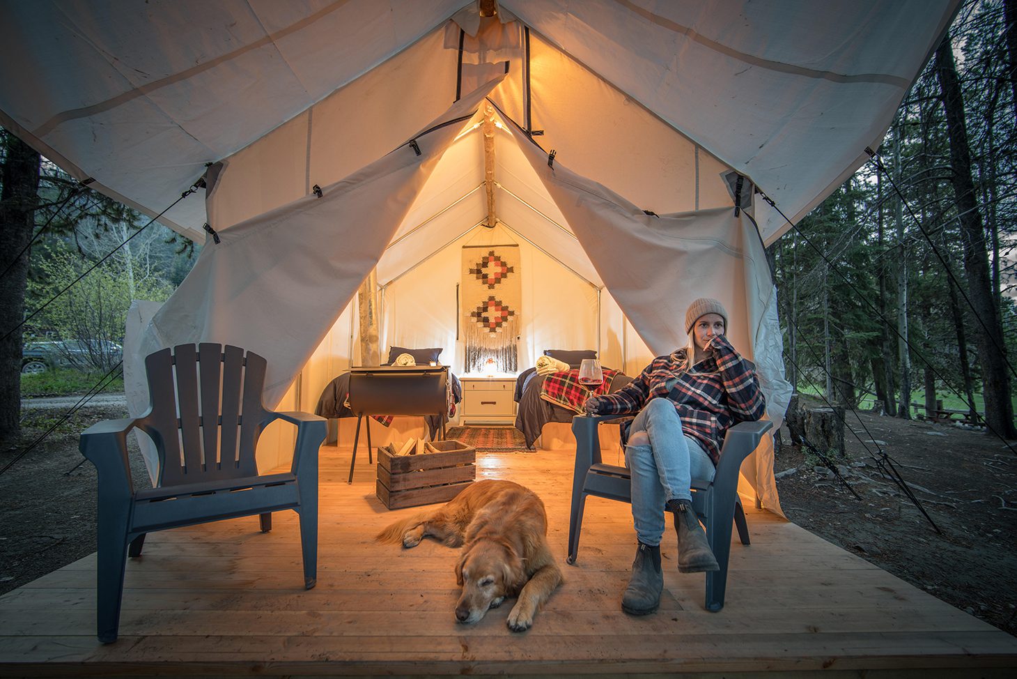 Chute Lake Yurt Rental