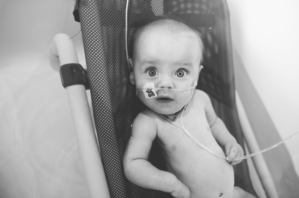 Baby with SMA