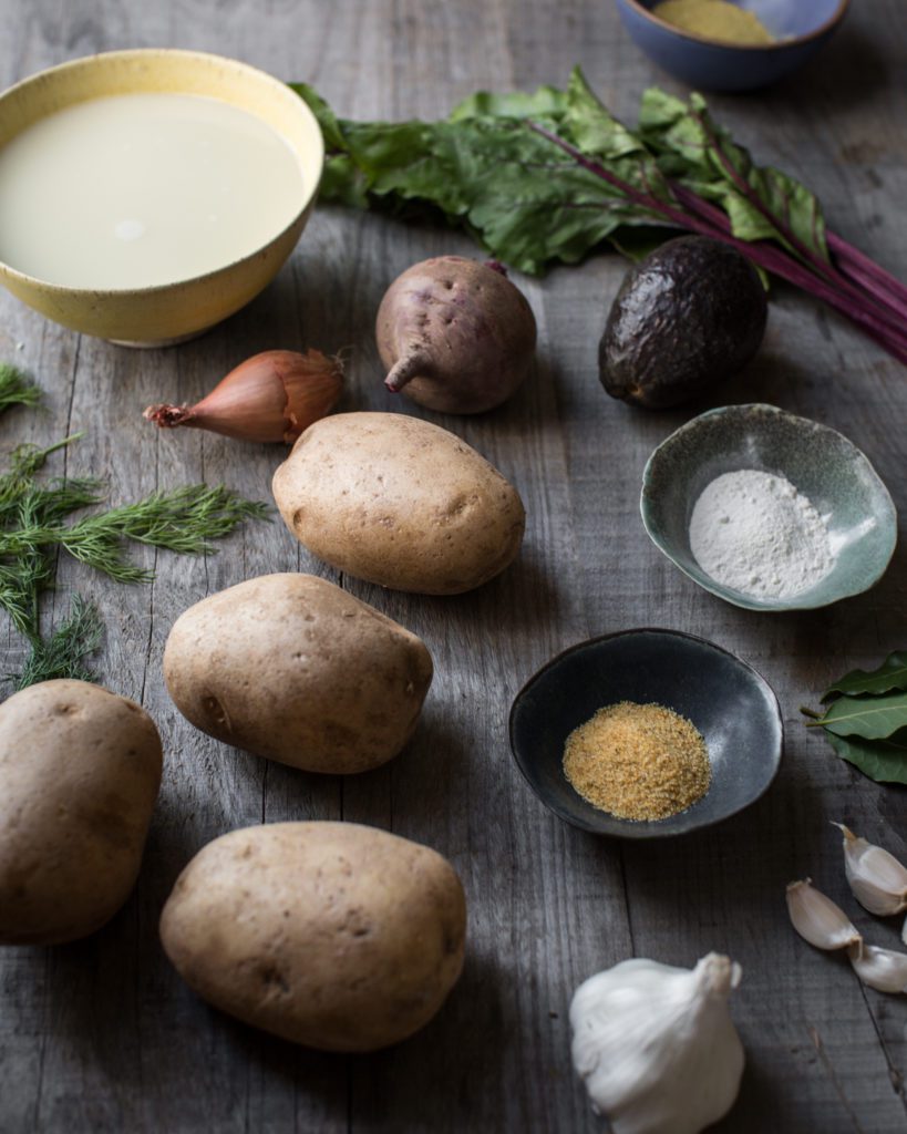 Easy Pink Potato Soup Recipe