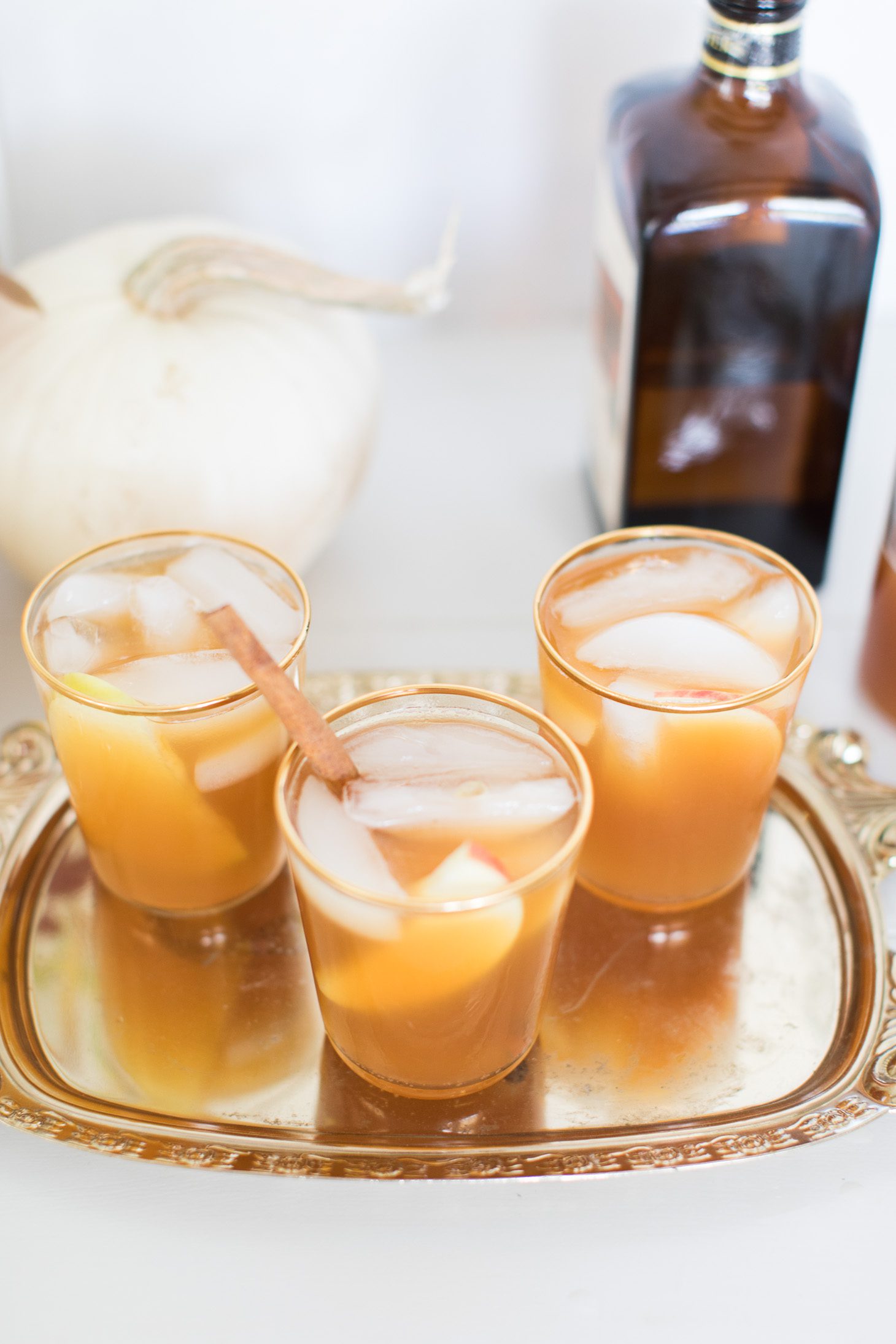 Apple Inspired Bourbon Cocktail Recipe