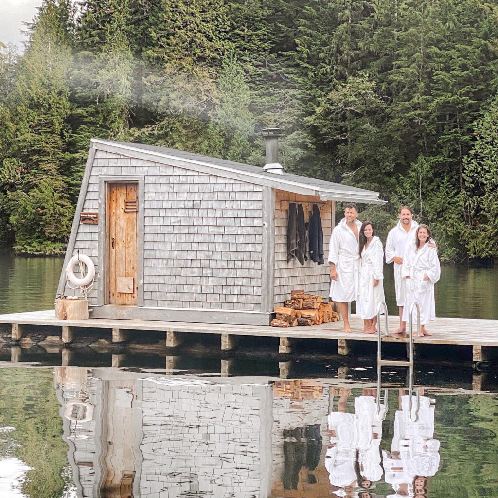 Floating Sauna Couples Retreat 