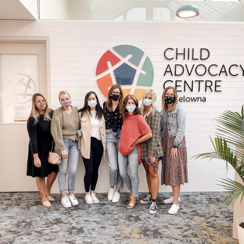 Team Jilly visits the Child Advocacy Center of Kelowna 