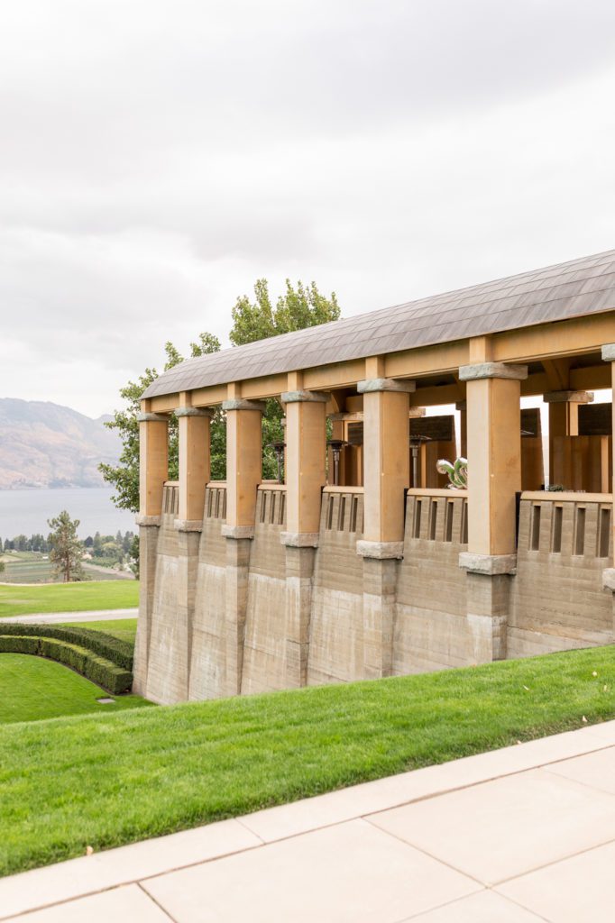 Architecture at Mission Hill Winery in Kelowna 