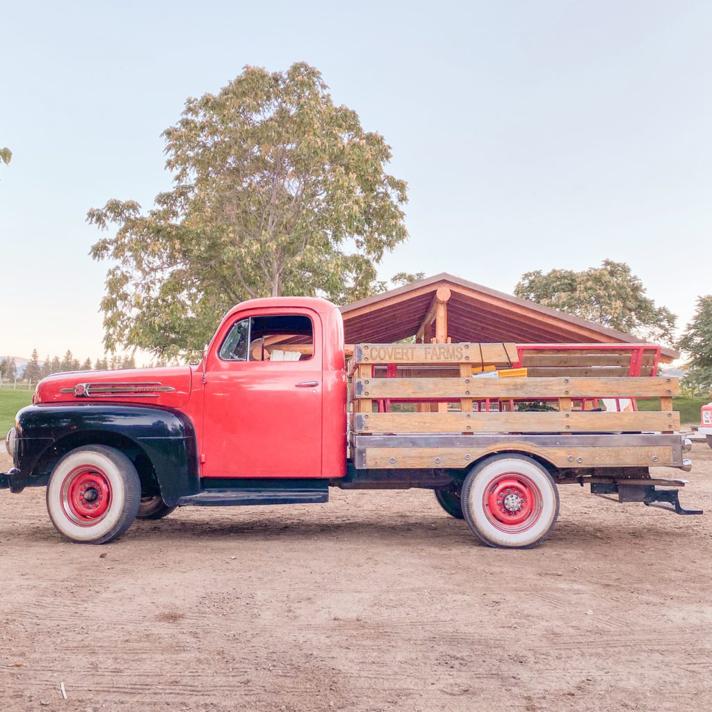 1953. Cherry-Res Mercury Truck Covert Farms Family Estate