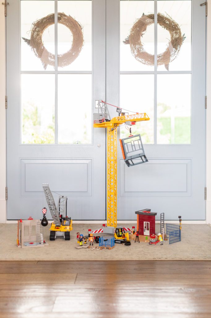 Playmobil RC Crane and Building Section