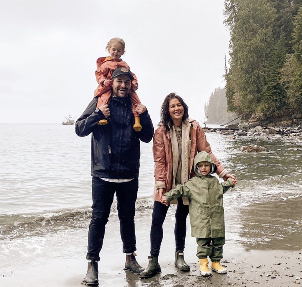 Jillian Harris and Justin Pasutto Escape to the Island for some Family Time