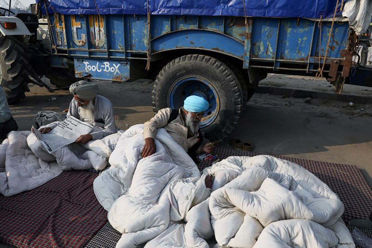 Farmers in India Protest