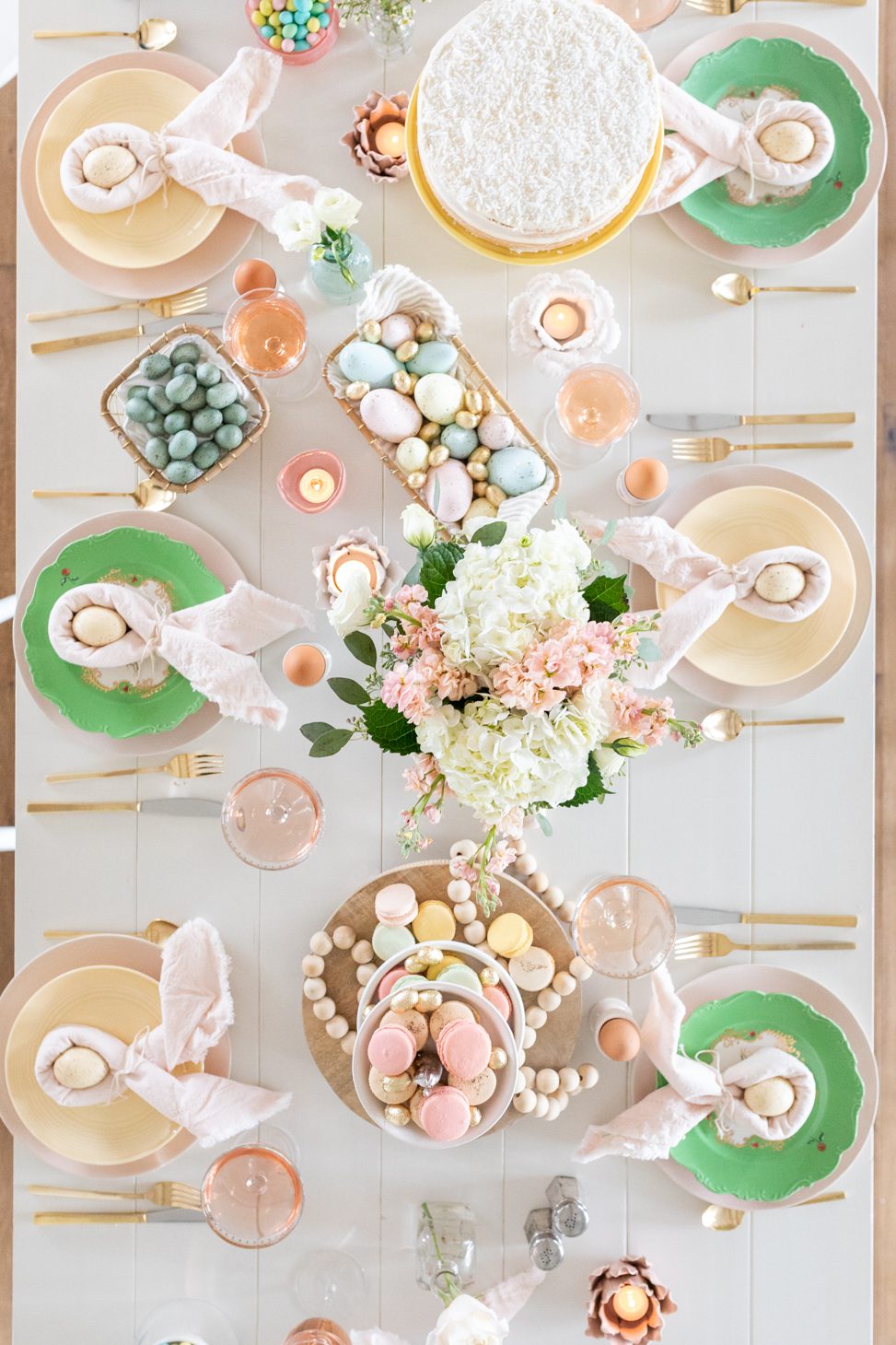 Easter Celebration Tablescape