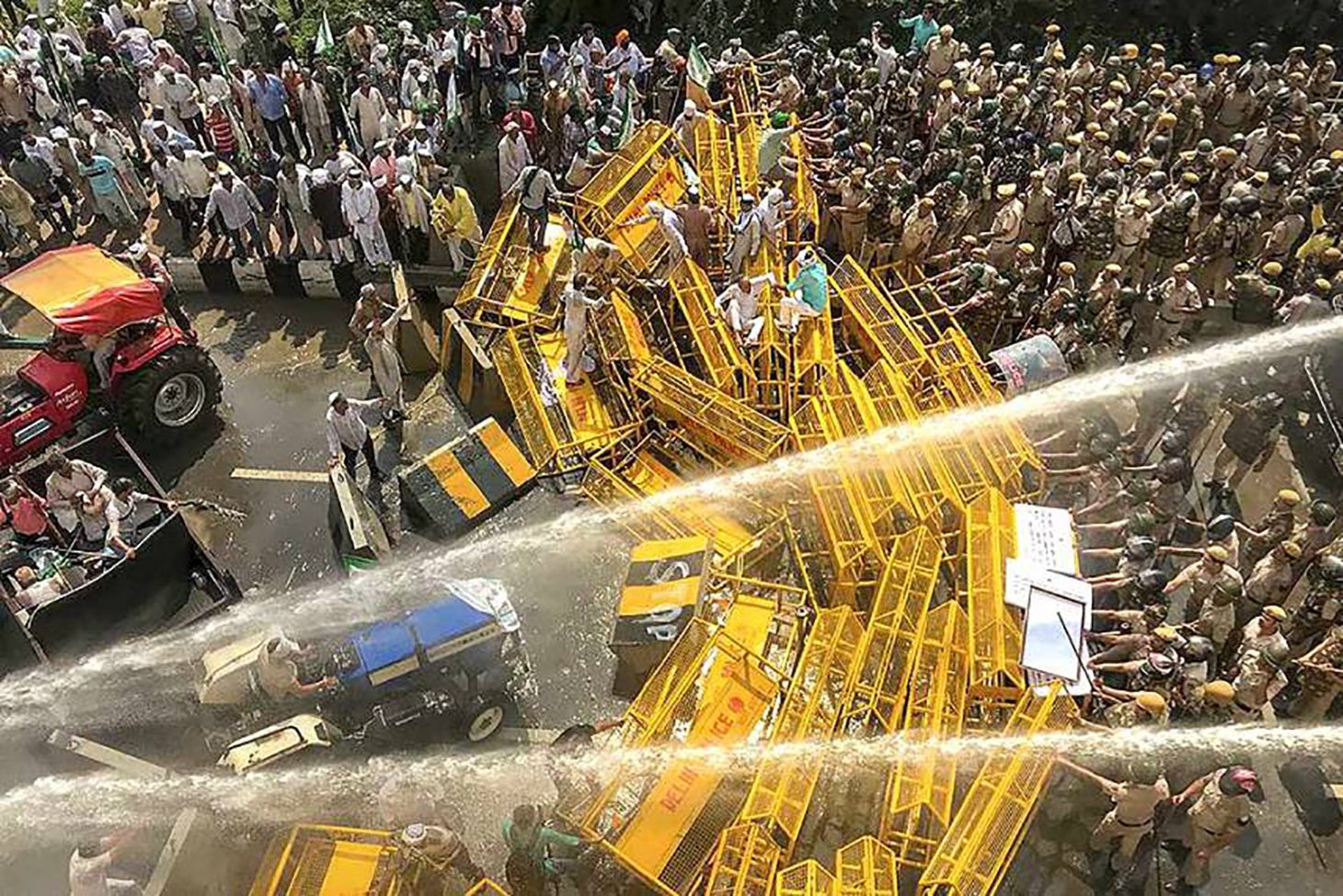 Farmers in India Protest