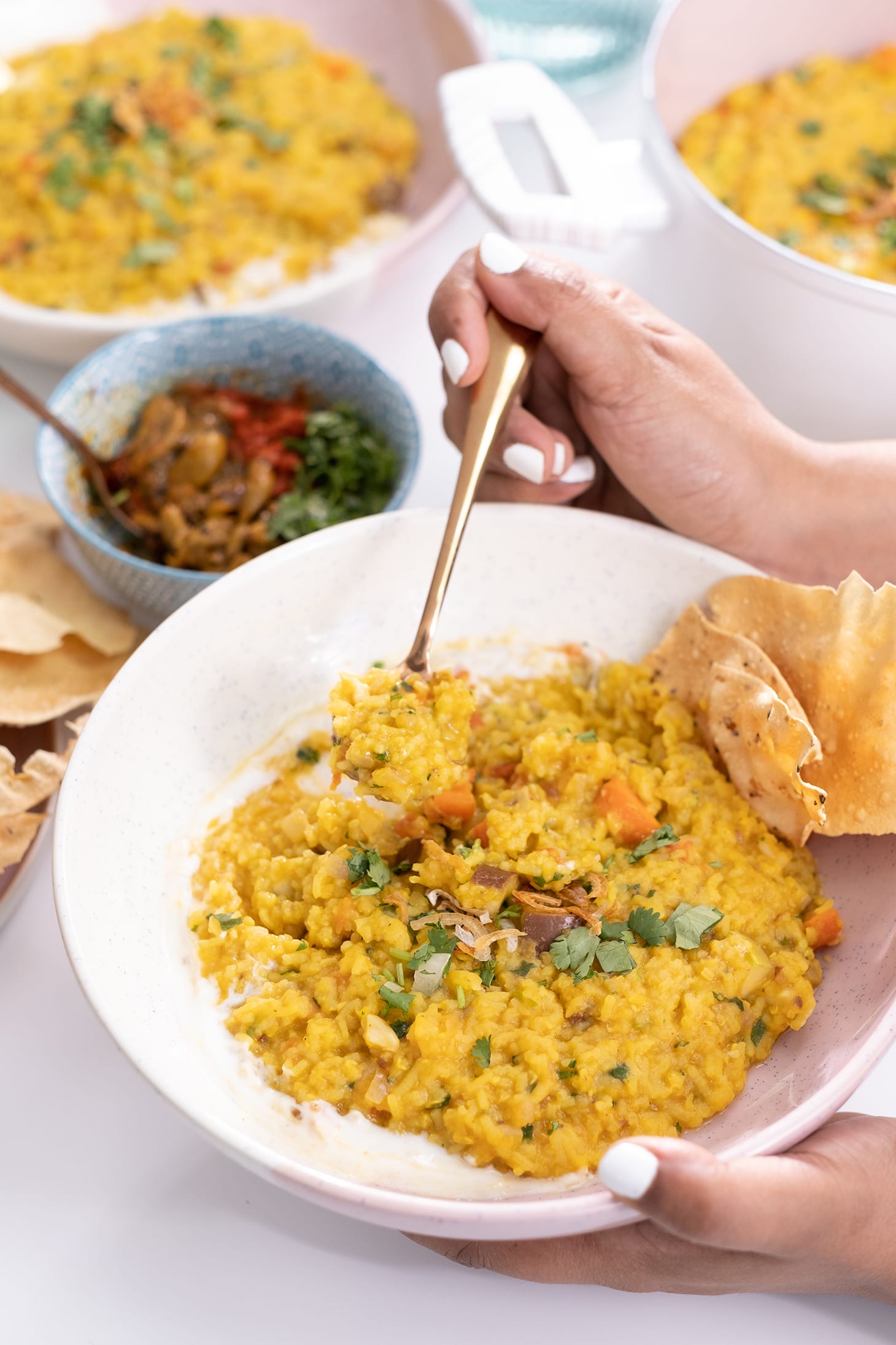 Masala Khichdi With Vegetables Recipe By Pink Chai!