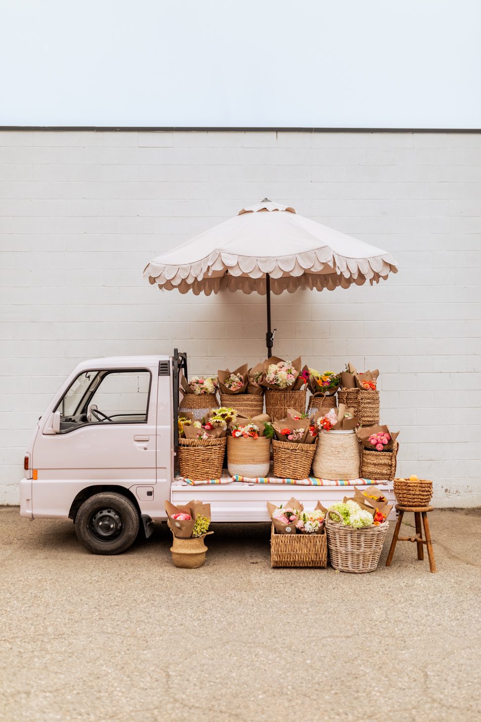 DIY Flower Truck