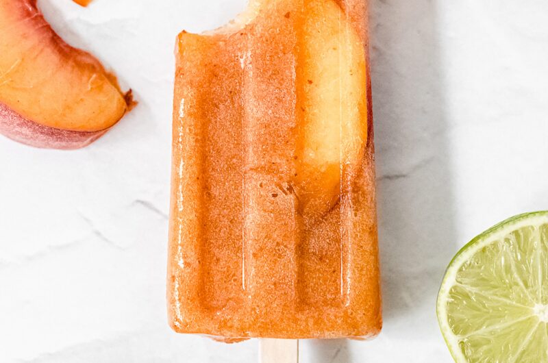 Sweet and Spicy: Jalapeños Peach Popsicle Recipe!