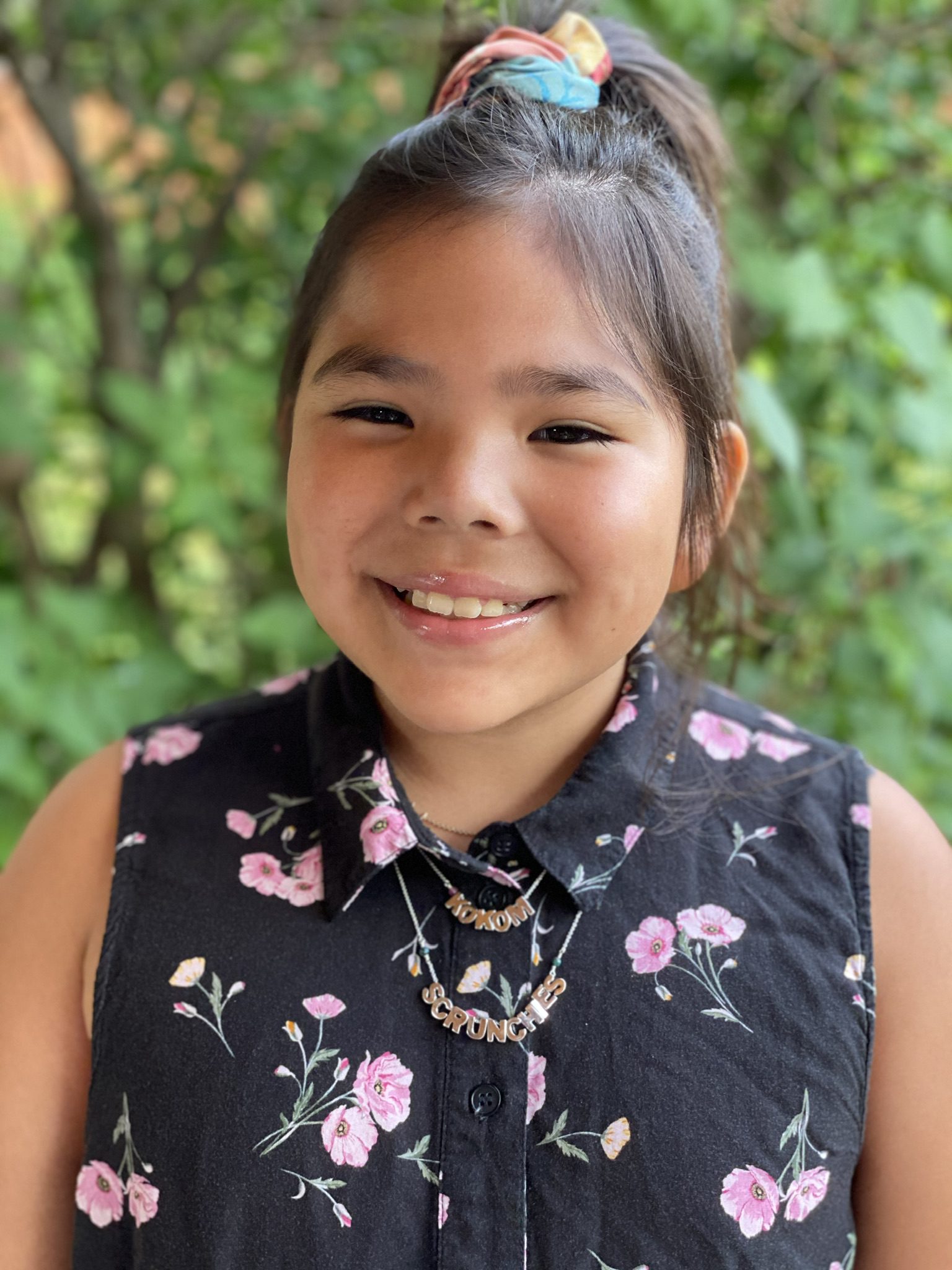 Mya Beaudry 10-year-old Founder and CEO of Kokom Scrunchies