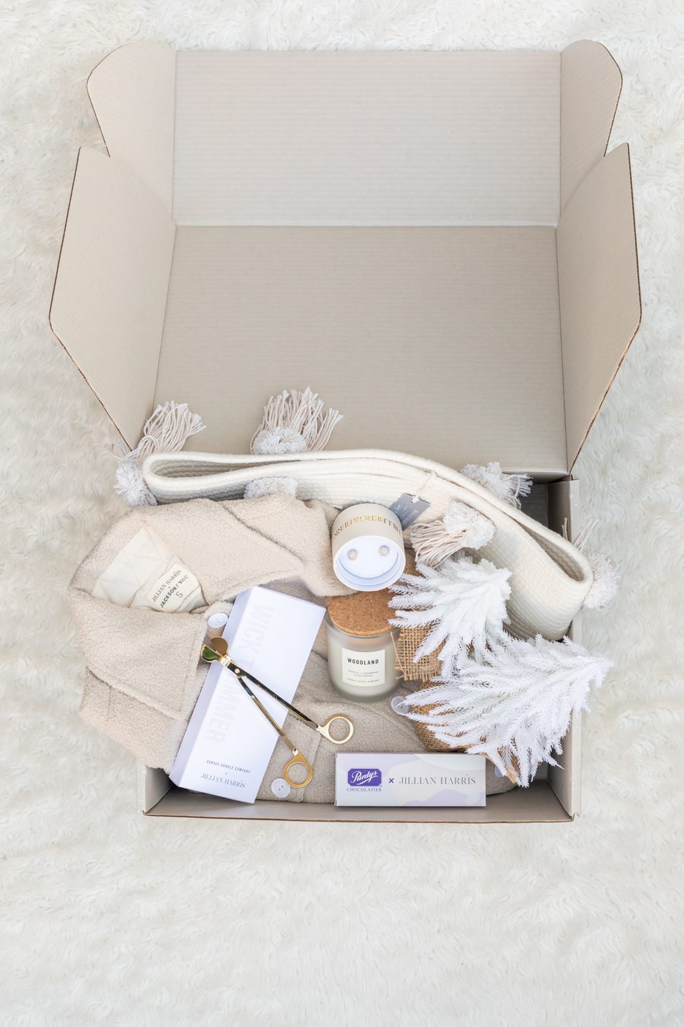 Jillian Harris' 12 Days of Giving Campaign  Day 1 12 Winter 2021 Jilly Boxes