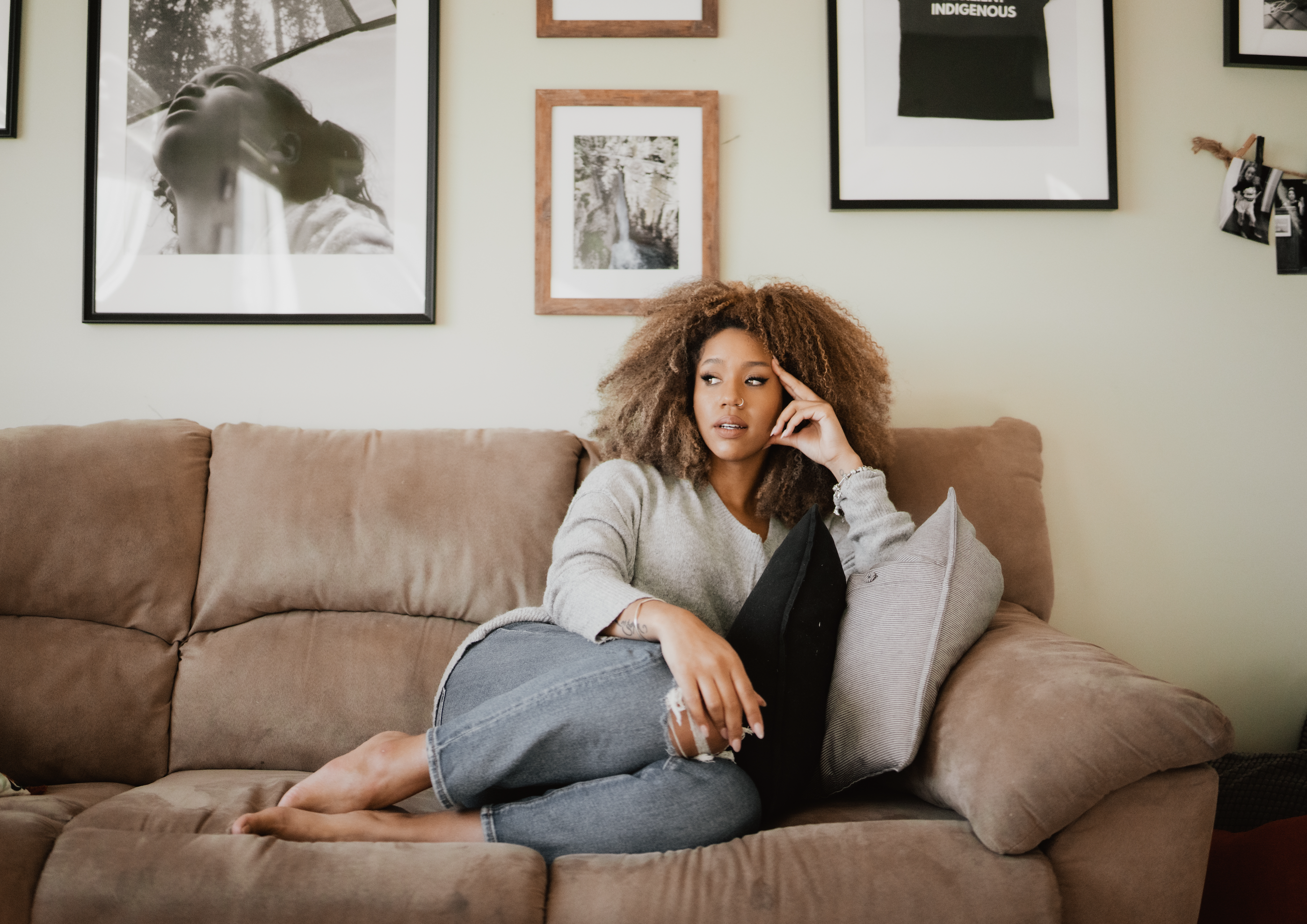 As a young single mother with several disabilities, Larissa has a 4-day work week and is actively decolonizing her relationship to time and rest. Please send requests to work with her and Future Ancestors Services with at least 1-2 months advance notice. Photo by Rose and Range Photography, 2022.