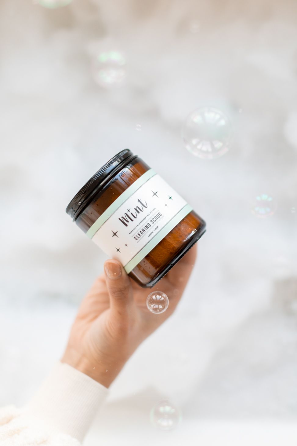 The Mint Cleaning Scrub included in the Spring 2022 Jilly Box