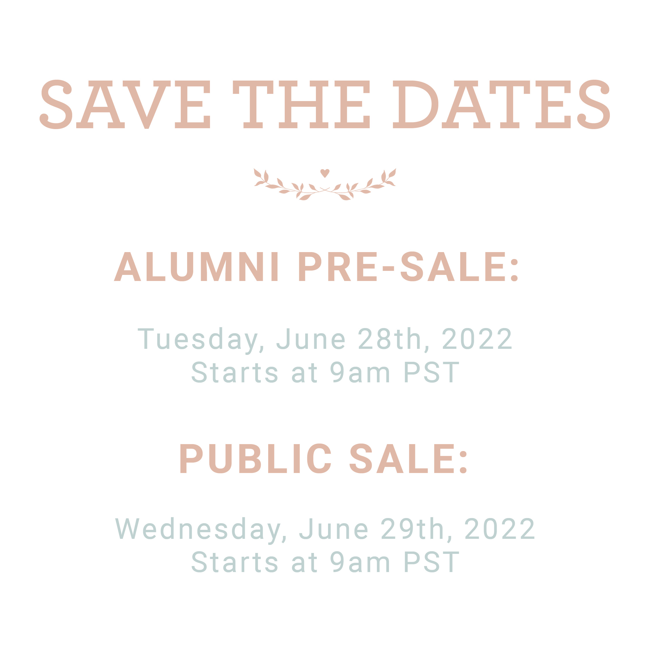 Jillian Harris' Academy at the Farm ticket launch dates: Alumni pre-sale - Tuesday, June 28th, 202 starts at 9am PST. Public sale - Wednesday, June 29th, 2022, starts at 9am PST.